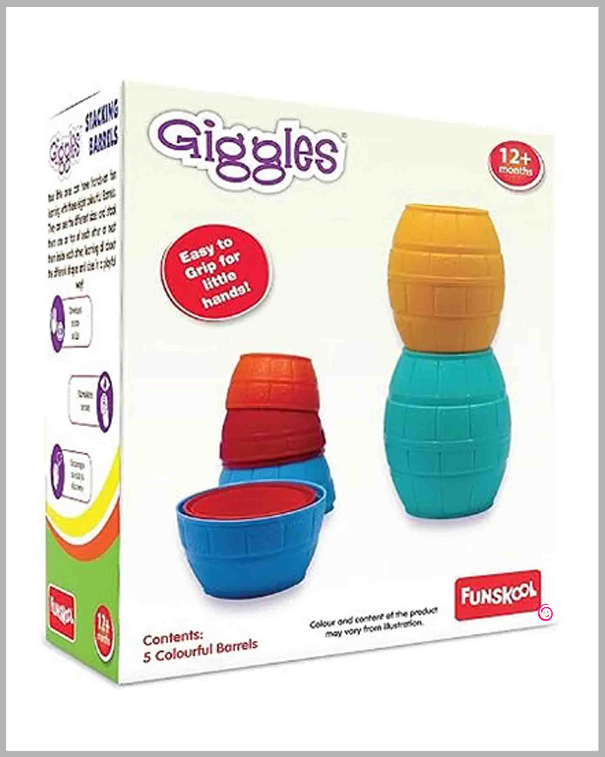 Funskool Giggles Stacking Barrels