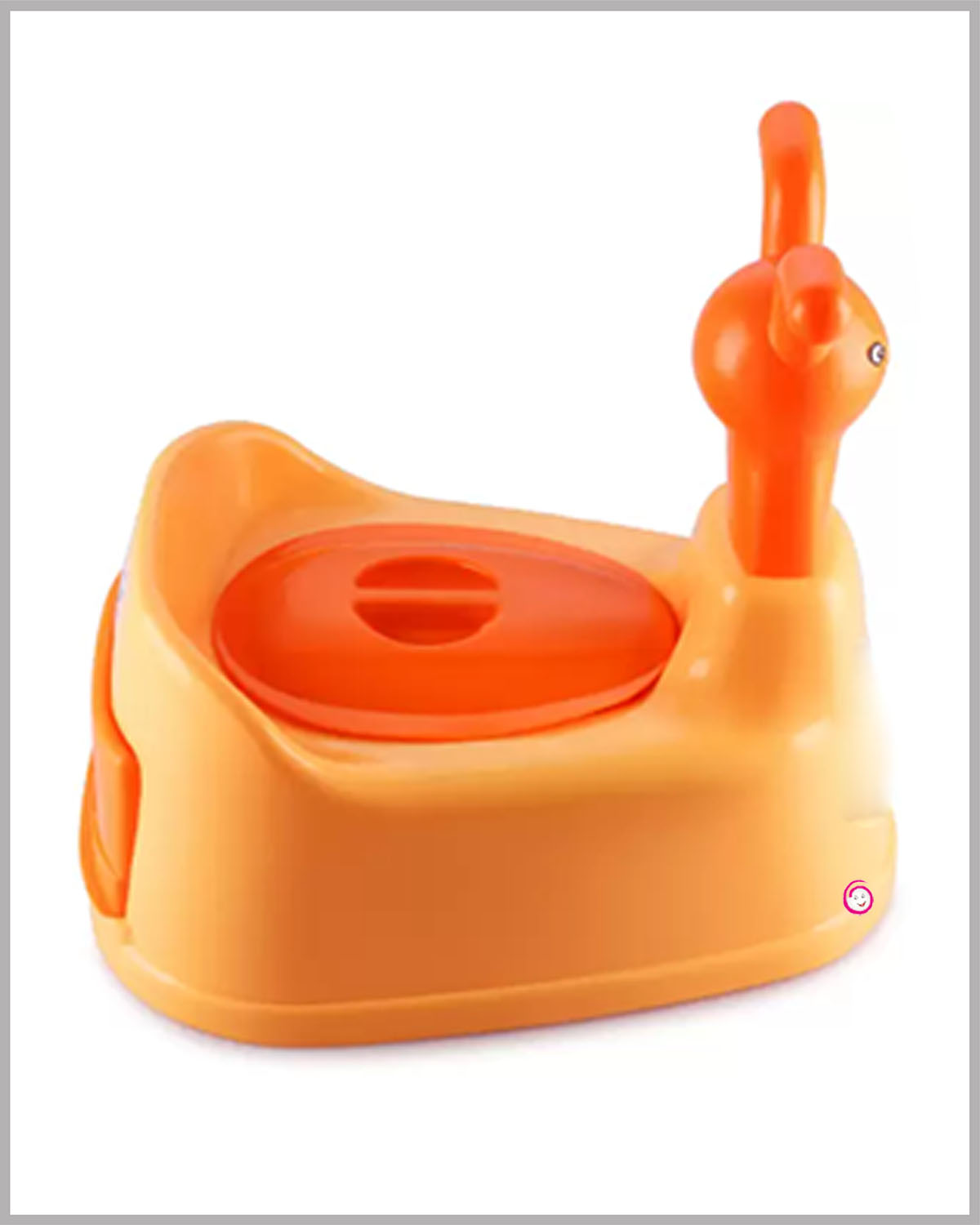 Kids Potty Toilet Chair With Closing Lid - Orange