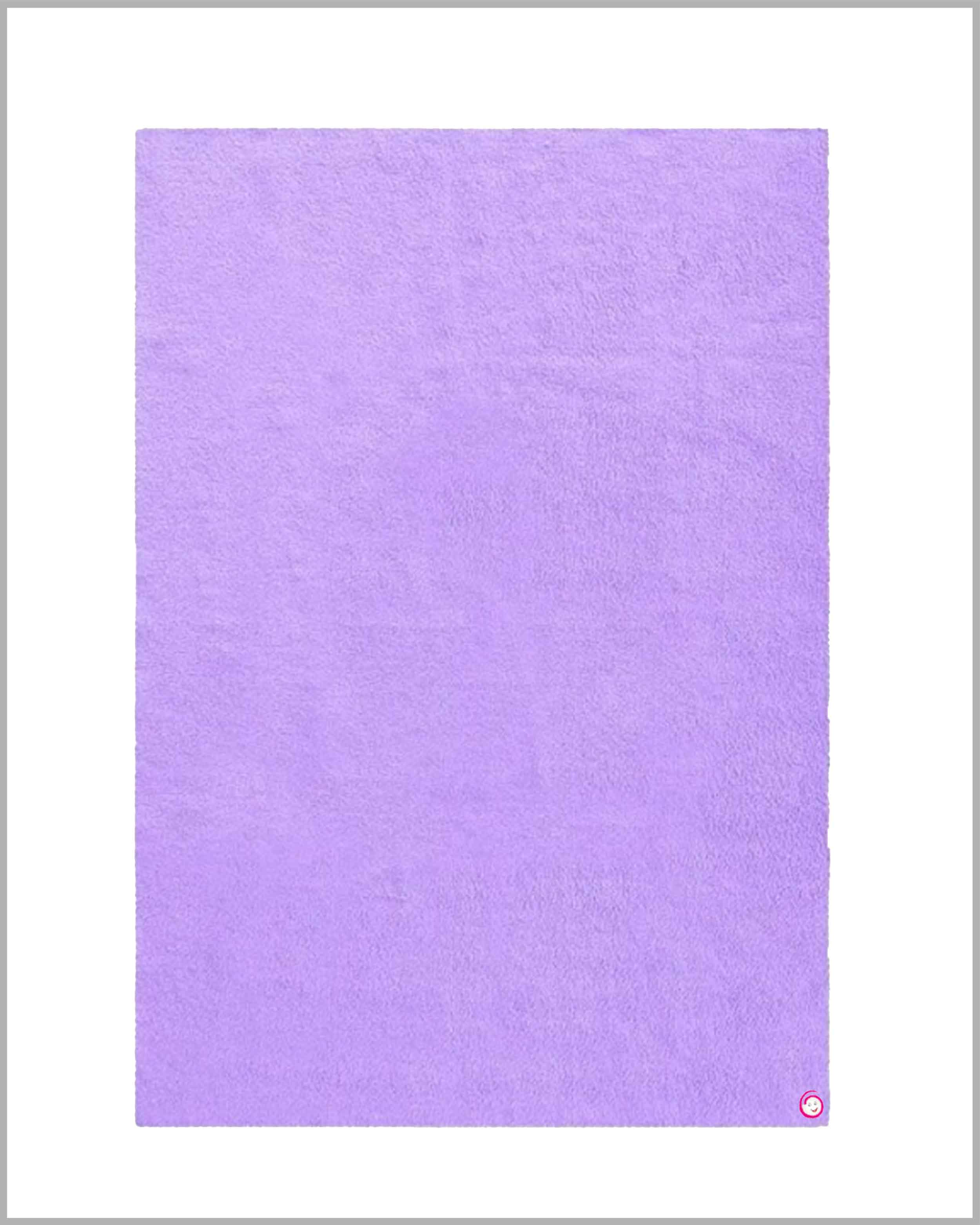 Quick Dry Sheet for Baby Bed Protector Waterproof Dry Sheet Reusable - Purple (Large)