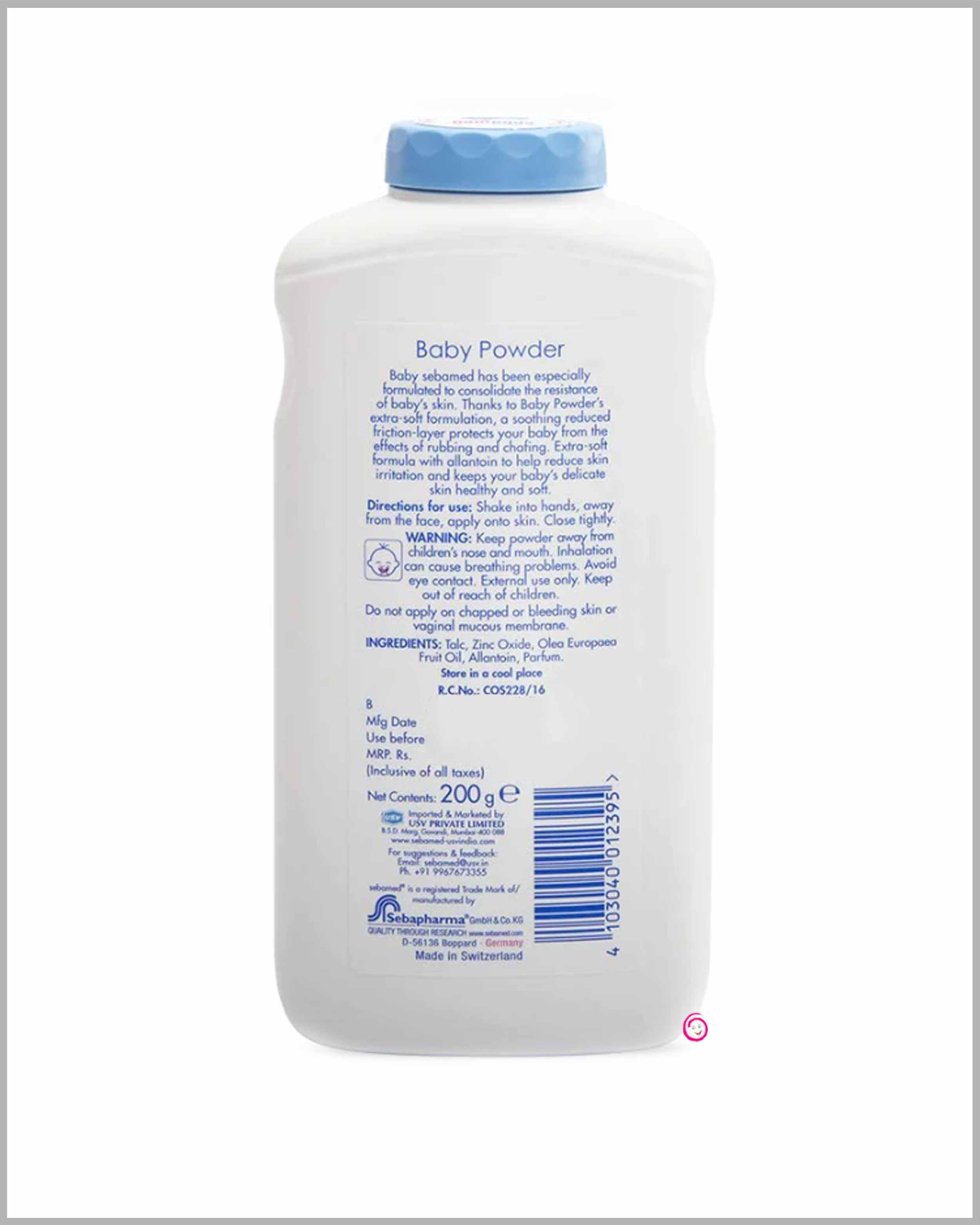 Sebamed 200g baby powder