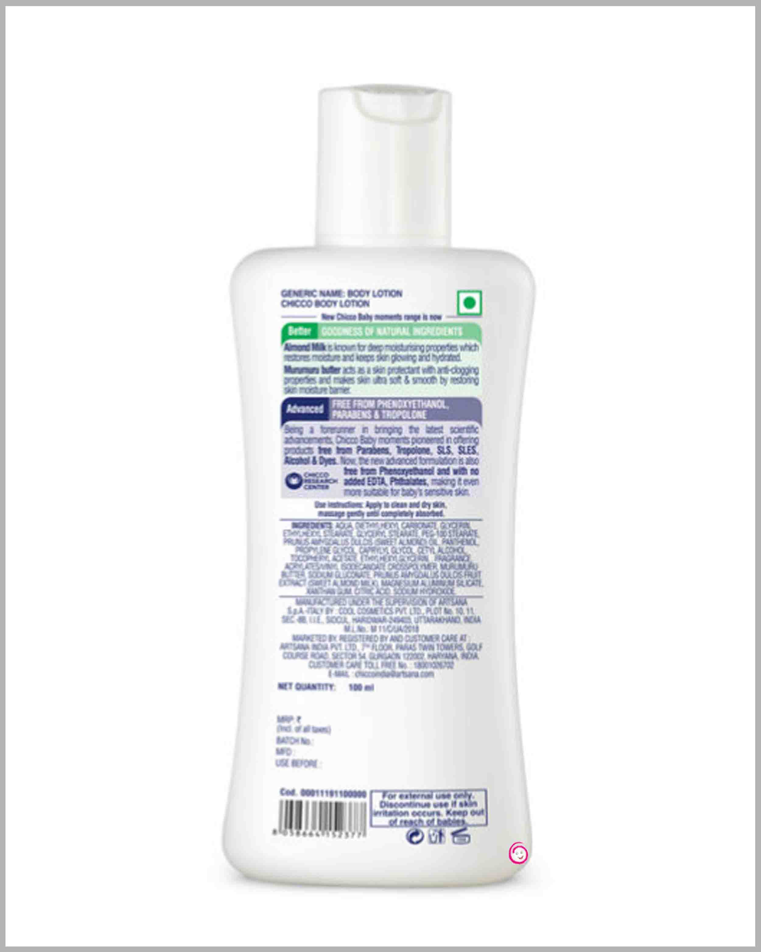 Chicco Baby Moments Body Lotion