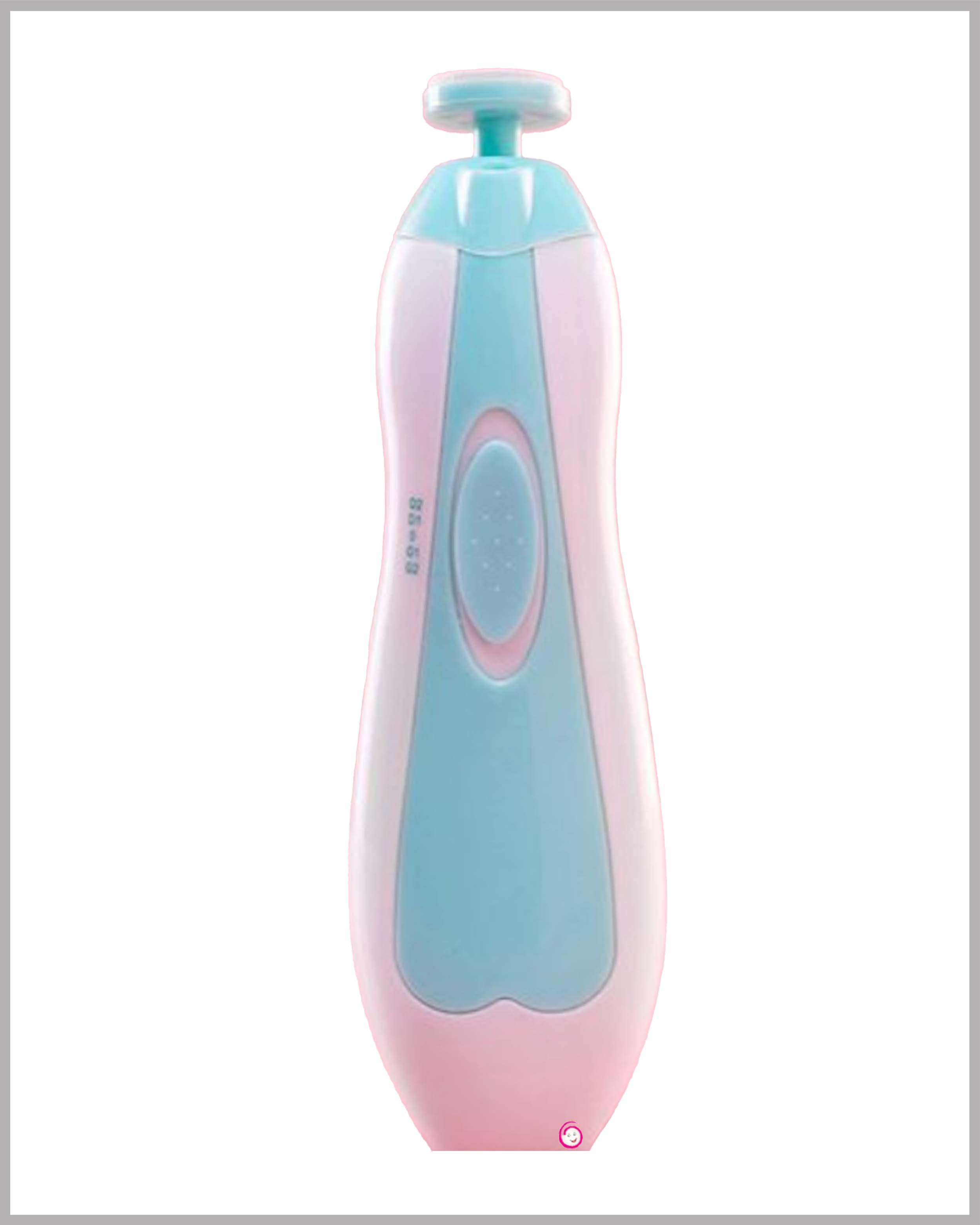 Baby Electric Nail Trimmer with 6 attachment and Led Light - Blue