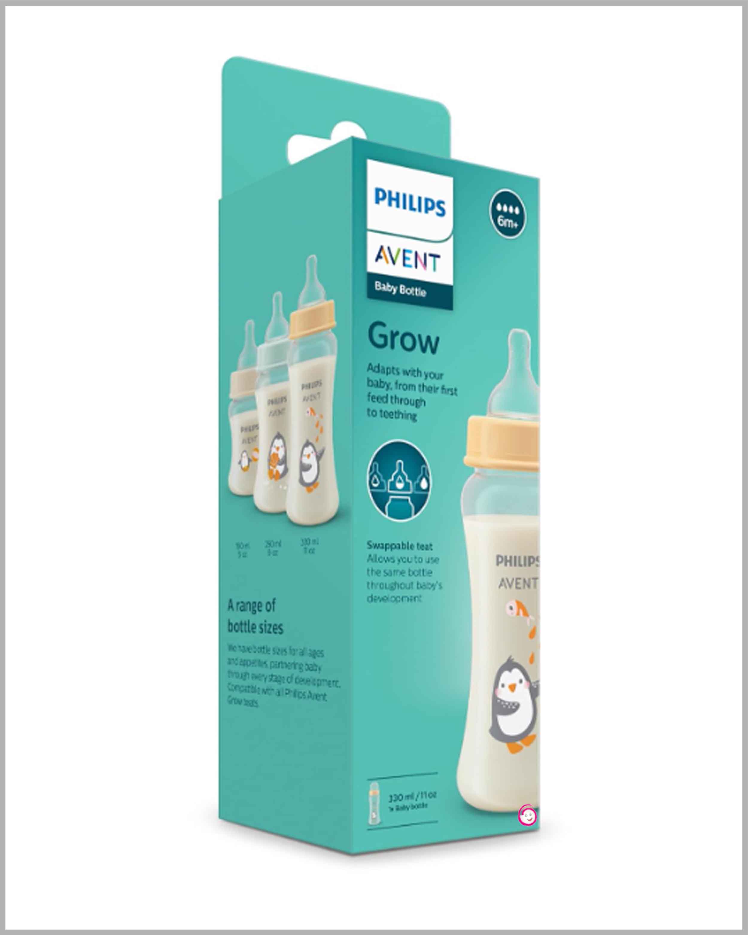 Philips avent glow baby bottle (6M+) - 330ml
