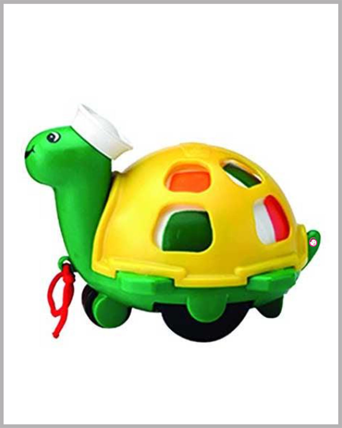 Funskool Giggles - Twirlly Whirlly Turtle, Pull string toy