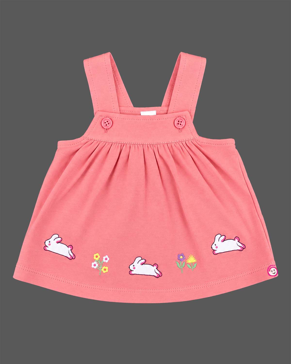 infants frock pinafore set baby clothes cotton dress for infant