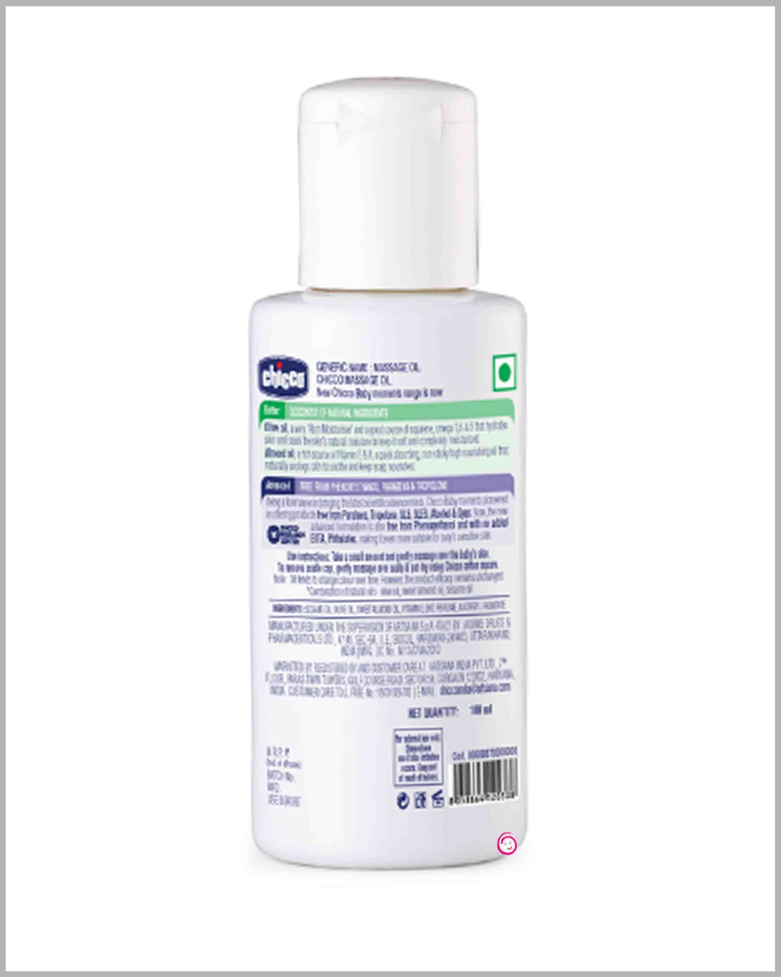 Chicco Baby Massage Oil - 100 ml