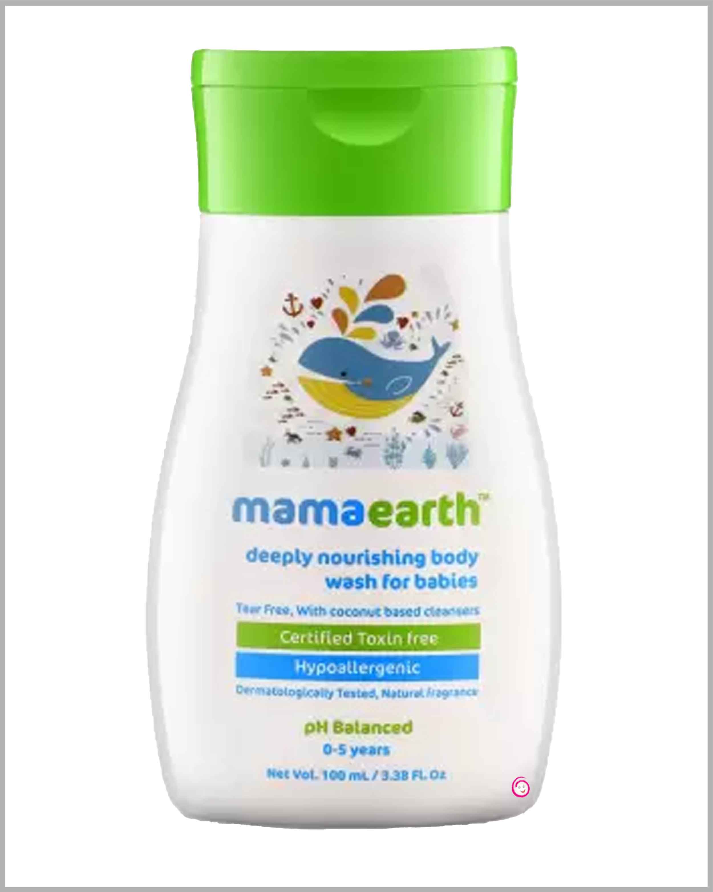 Mamaearth 100ml deeply nourishing body wash