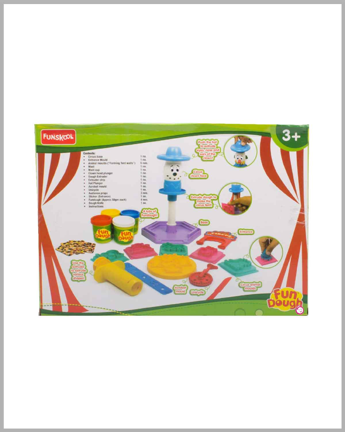 Funskool Fun Dough Circus