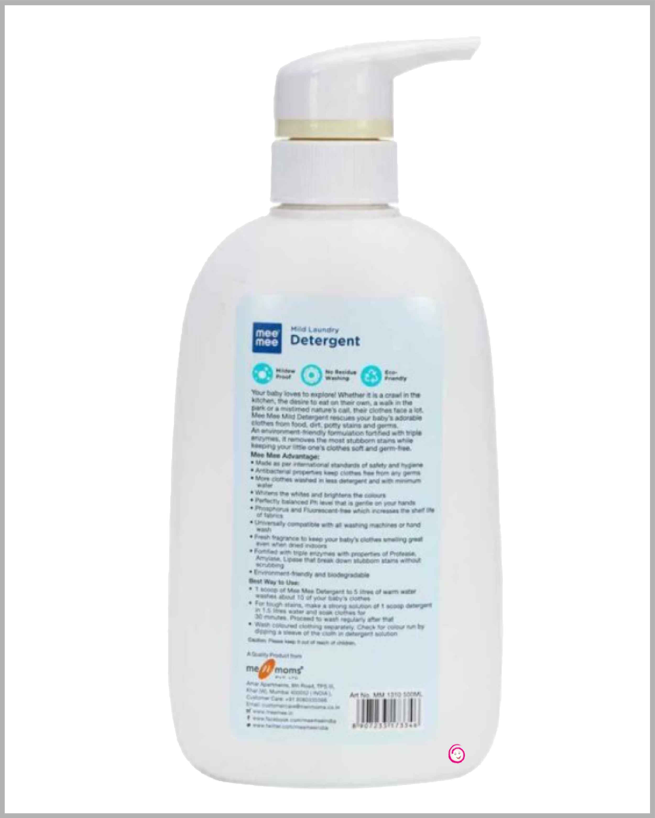 Mee Mee Liquid Laundry Detergent - 500ml