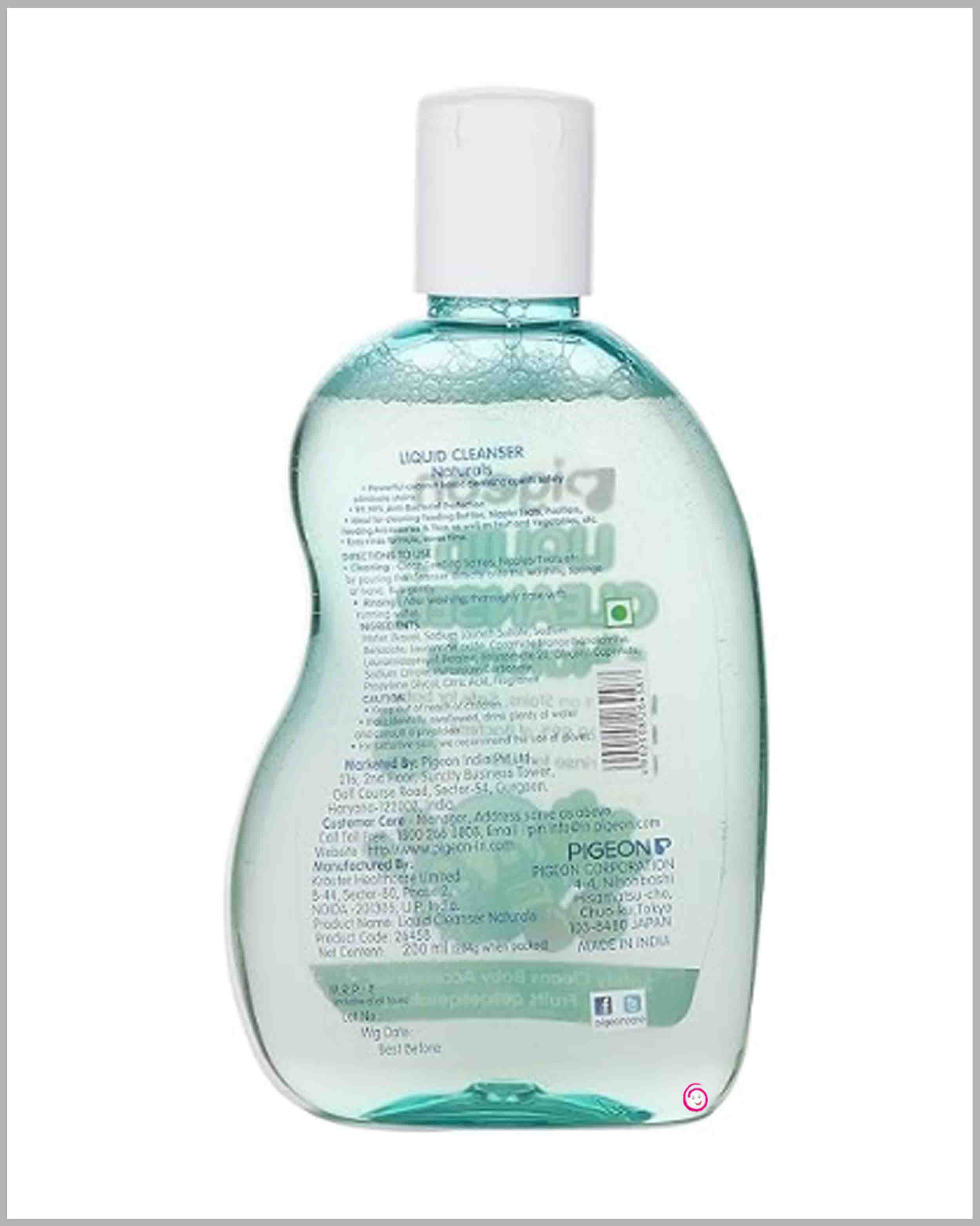 Pigeon Liquid Cleanser Bottle, 200 ml