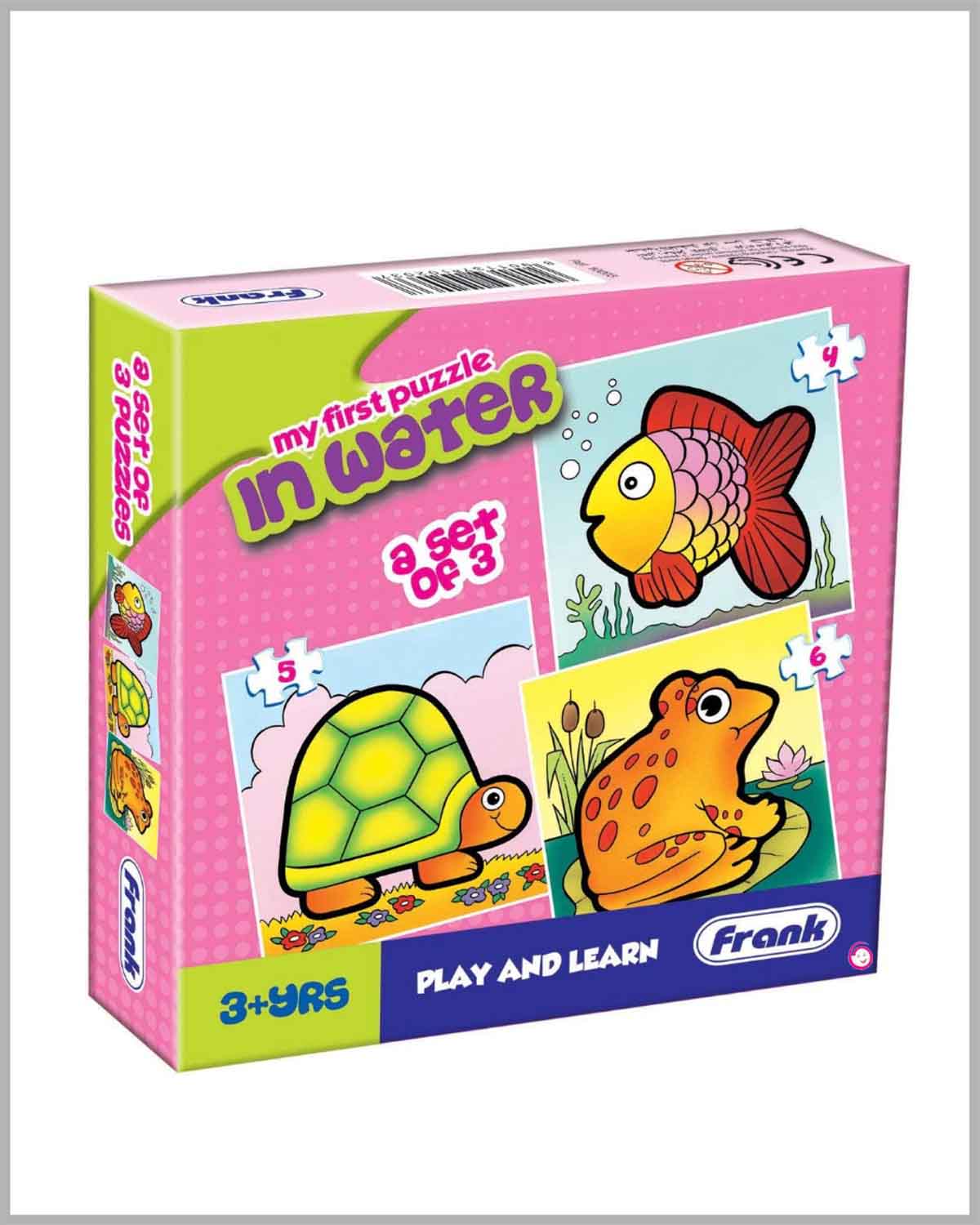 Frank My First Puzzle - A Set of 3 Jigsaw Puzzle