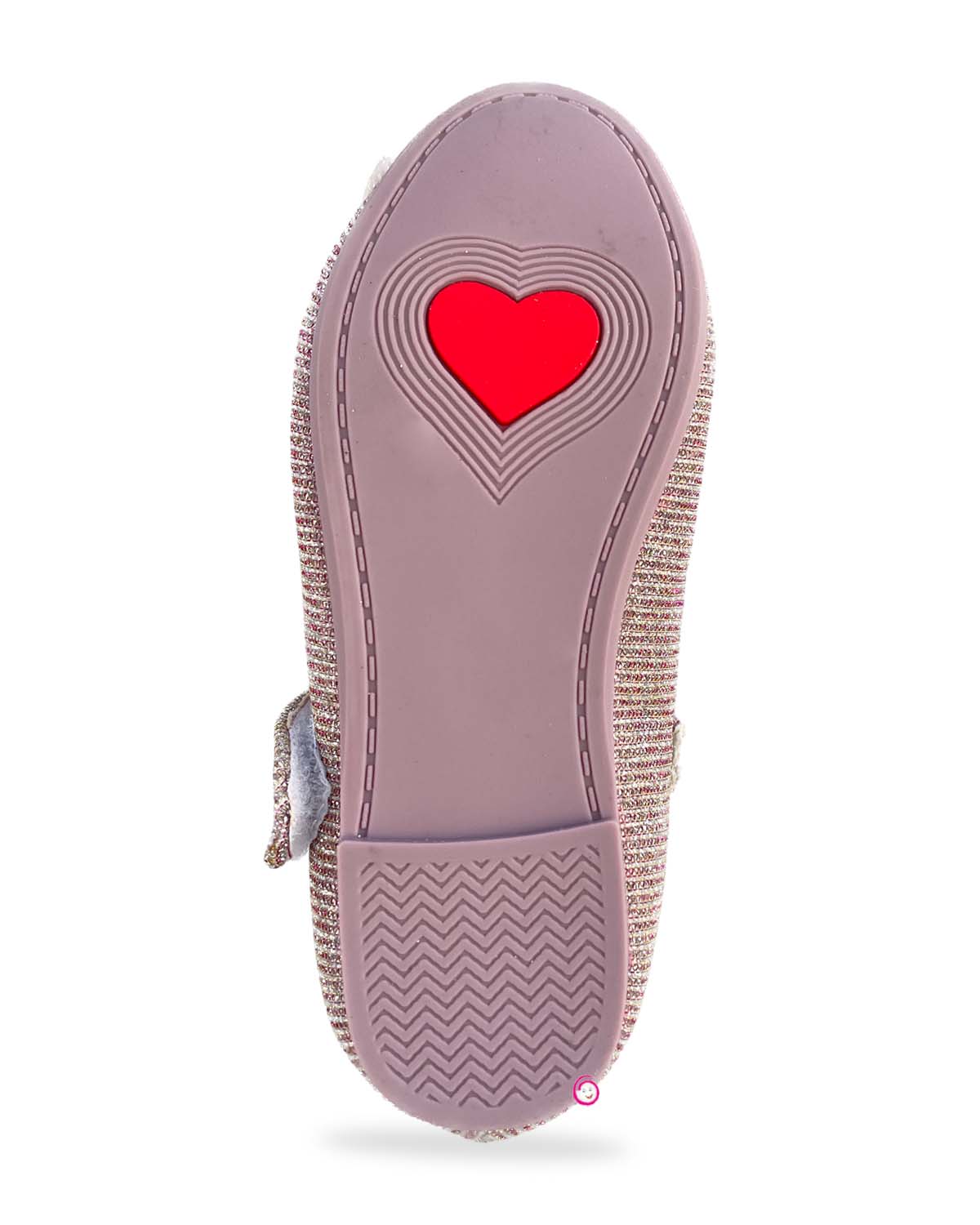 Girls bow applique velcro closure party shoes