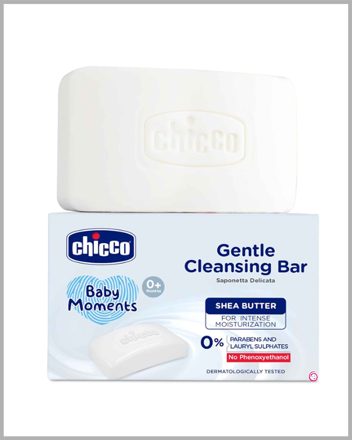 Chicco Baby Moments Gentle Cleansing Bar - 100g