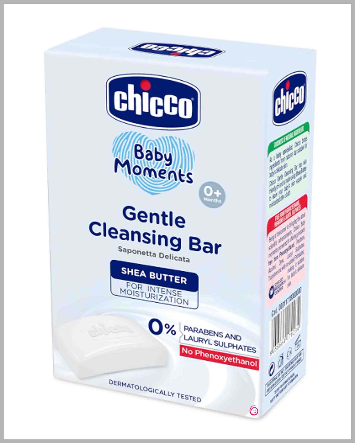 Chicco Baby Moments Gentle Cleansing Bar - 100g