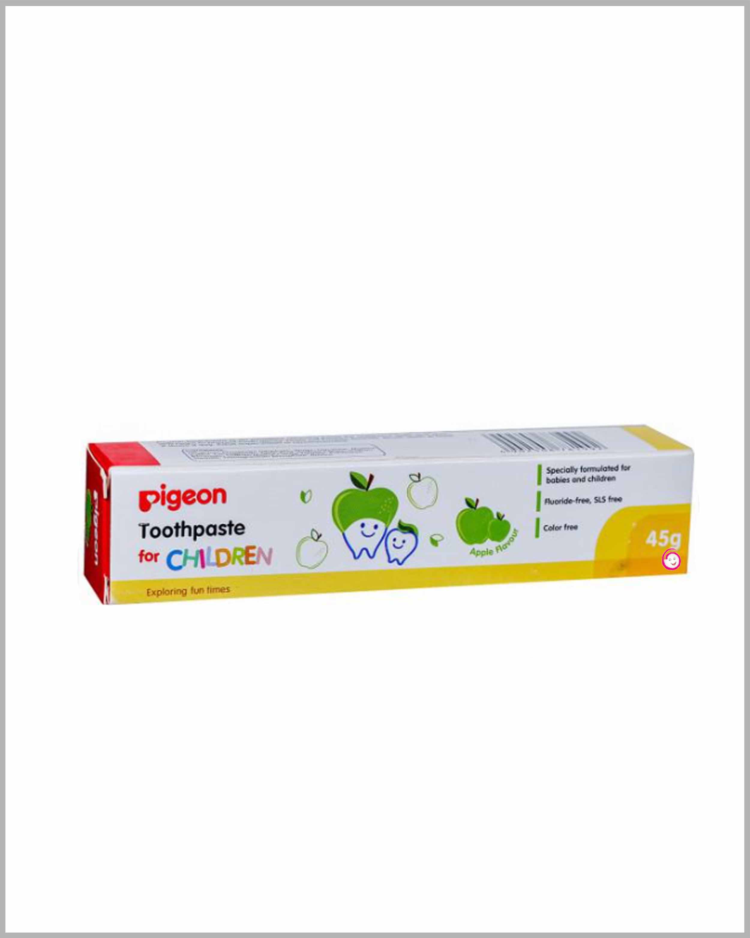 Pigeon Green Apple Flavored Toothpaste - 45g