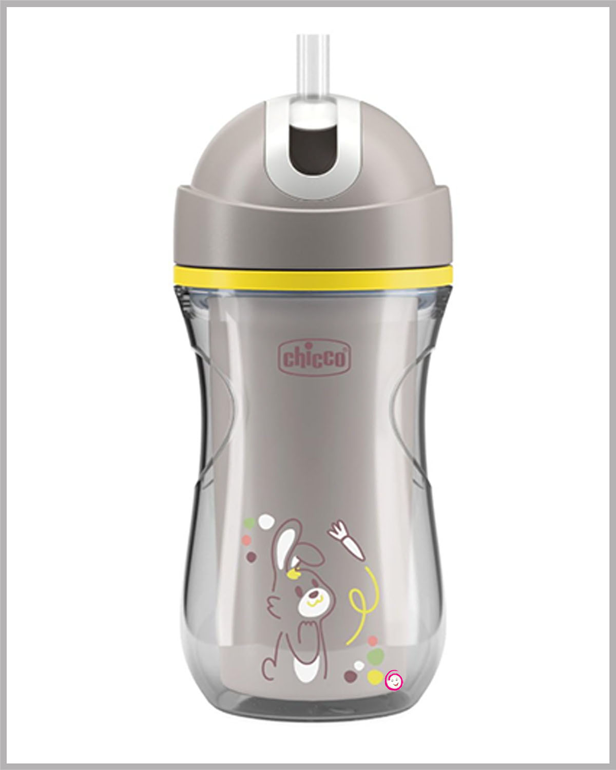 Chicco Insulated Sports Cup- 266ml (14m+) - Cream