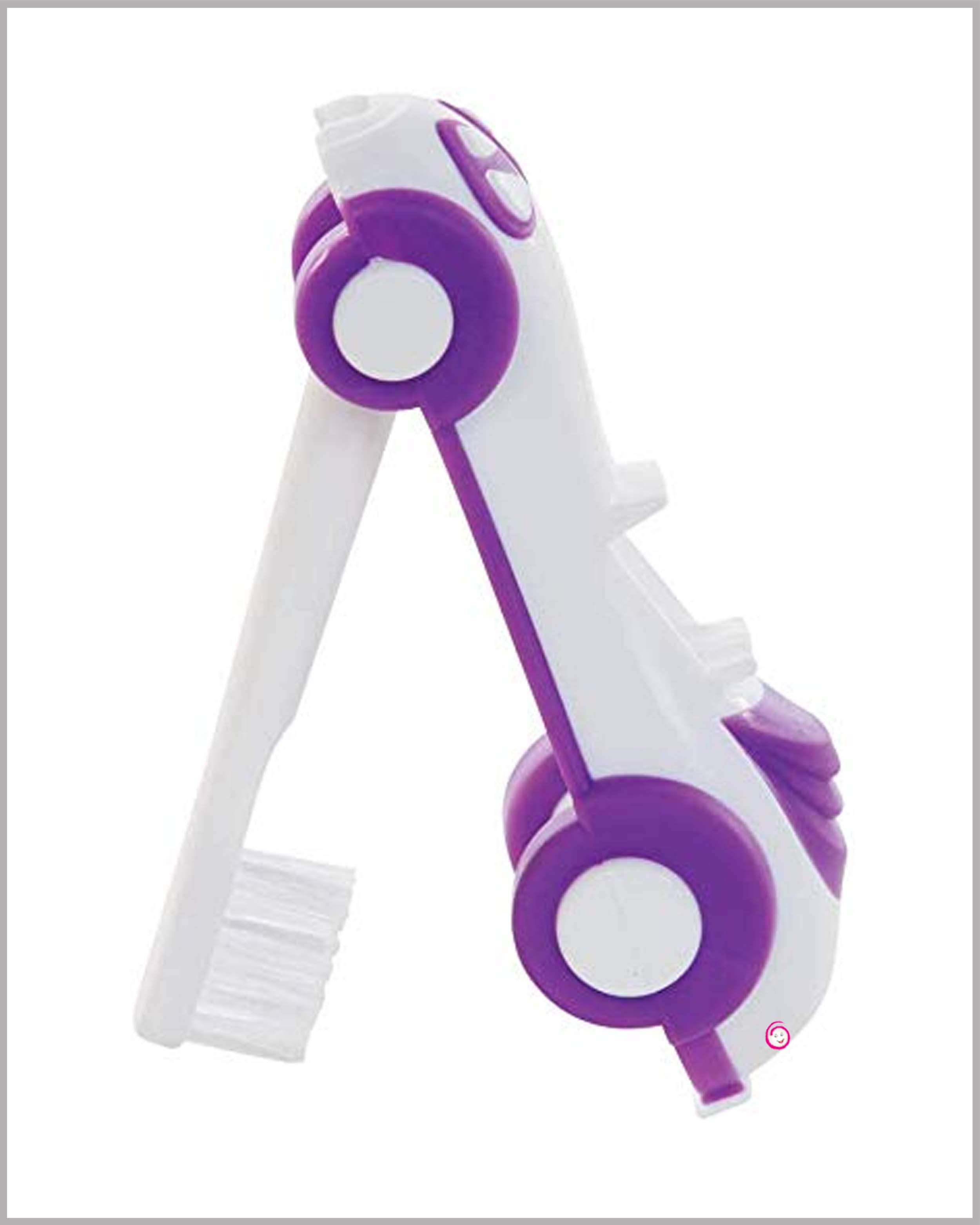 Mee Mee Kids Foldable Toothbrush - Purple