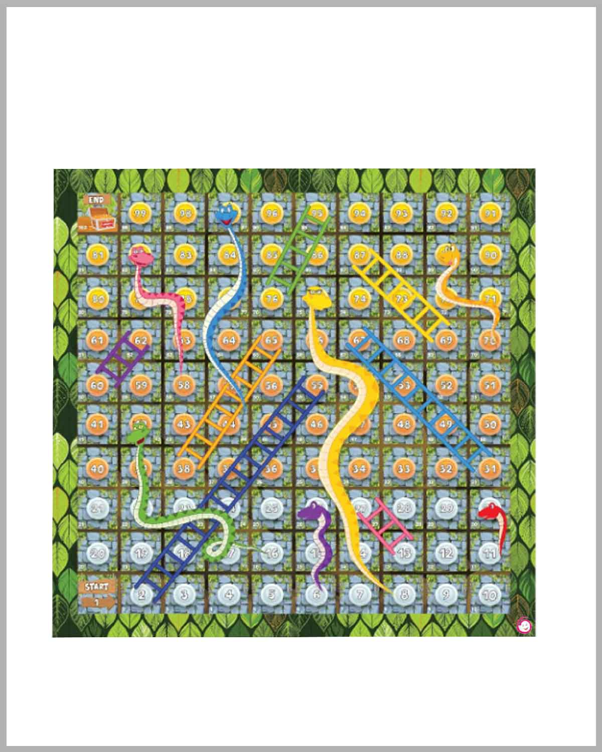 Funskool Games, Snakes & Ladders, The classic children board game