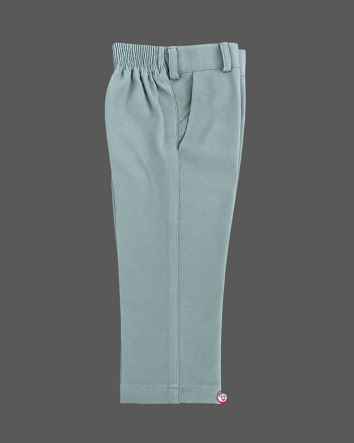 Boys embroidered formal suit set with rhinestone beadwork blazer vest and matching pant.
