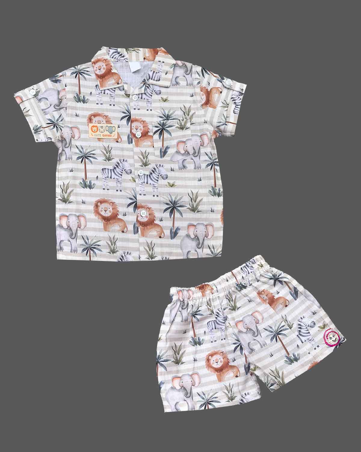 shorts and shirt set