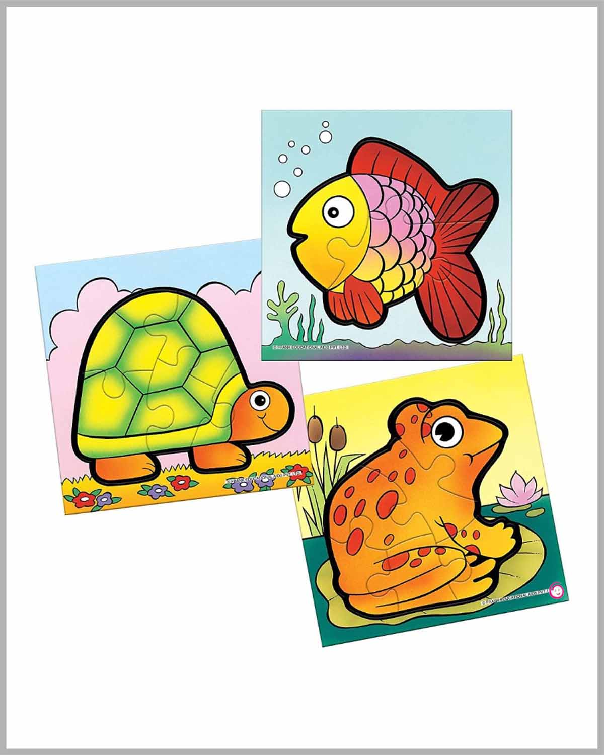 Frank My First Puzzle - A Set of 3 Jigsaw Puzzle
