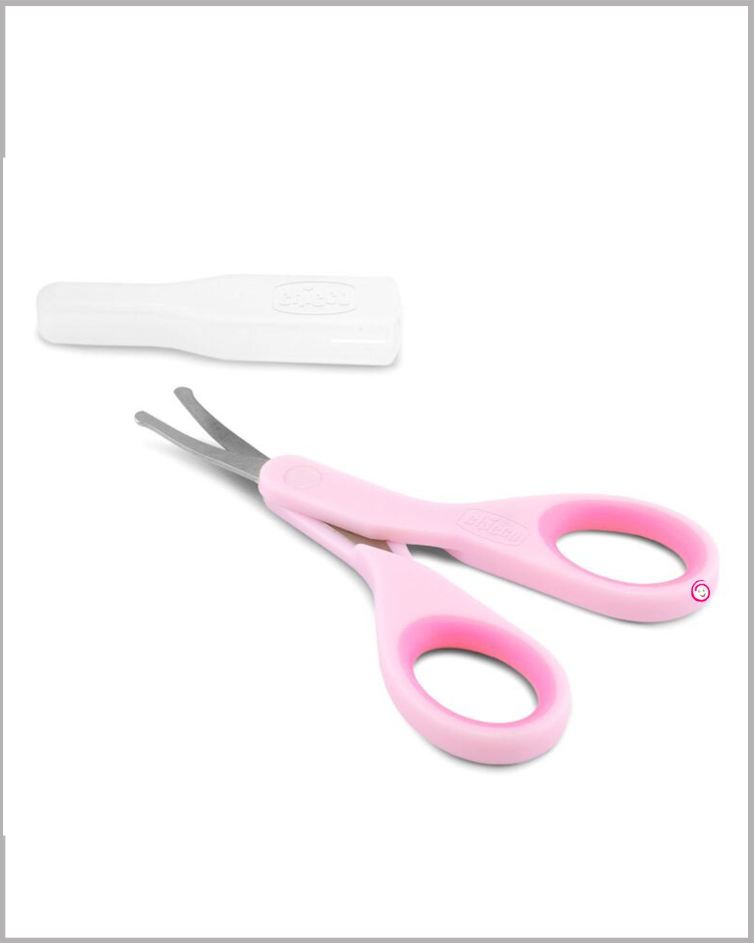 Chicco Nail Scissor (Pink)