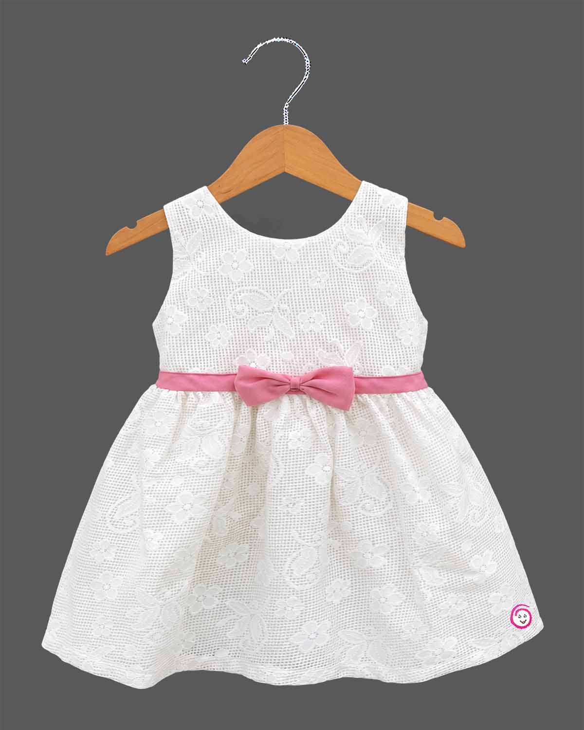 Toddler net frock with overcoat and matching jacket for birthday party and festive wear