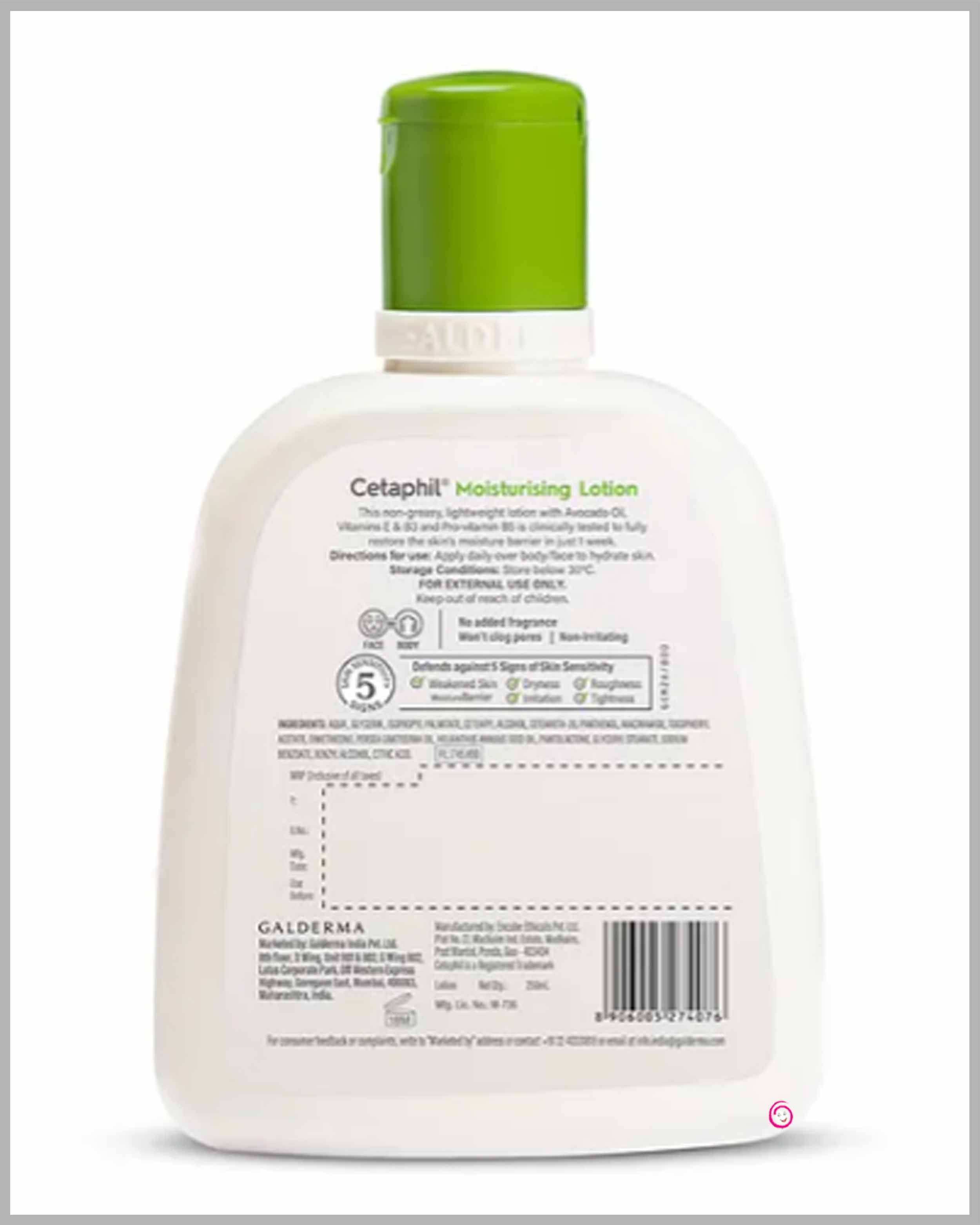 Cetaphil Moisturizing Lotion for Normal to Combination, Sensitive Skin| 100 ml