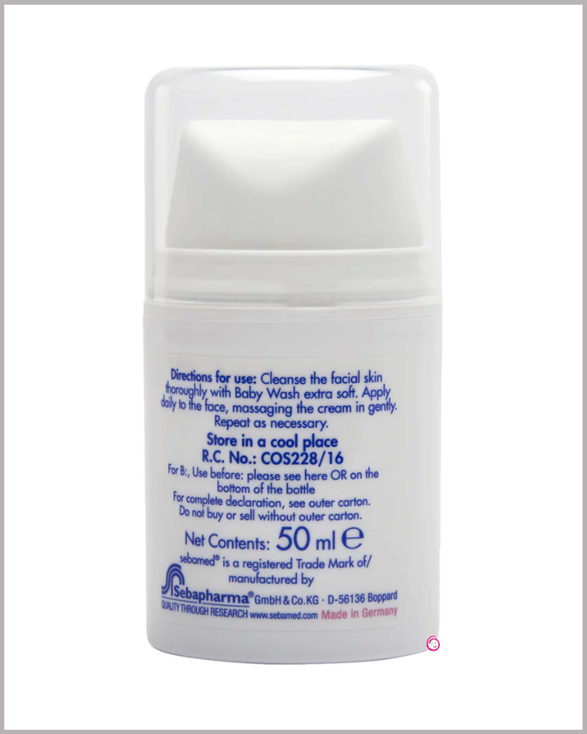 Sebamed 50 ml protective facial cream