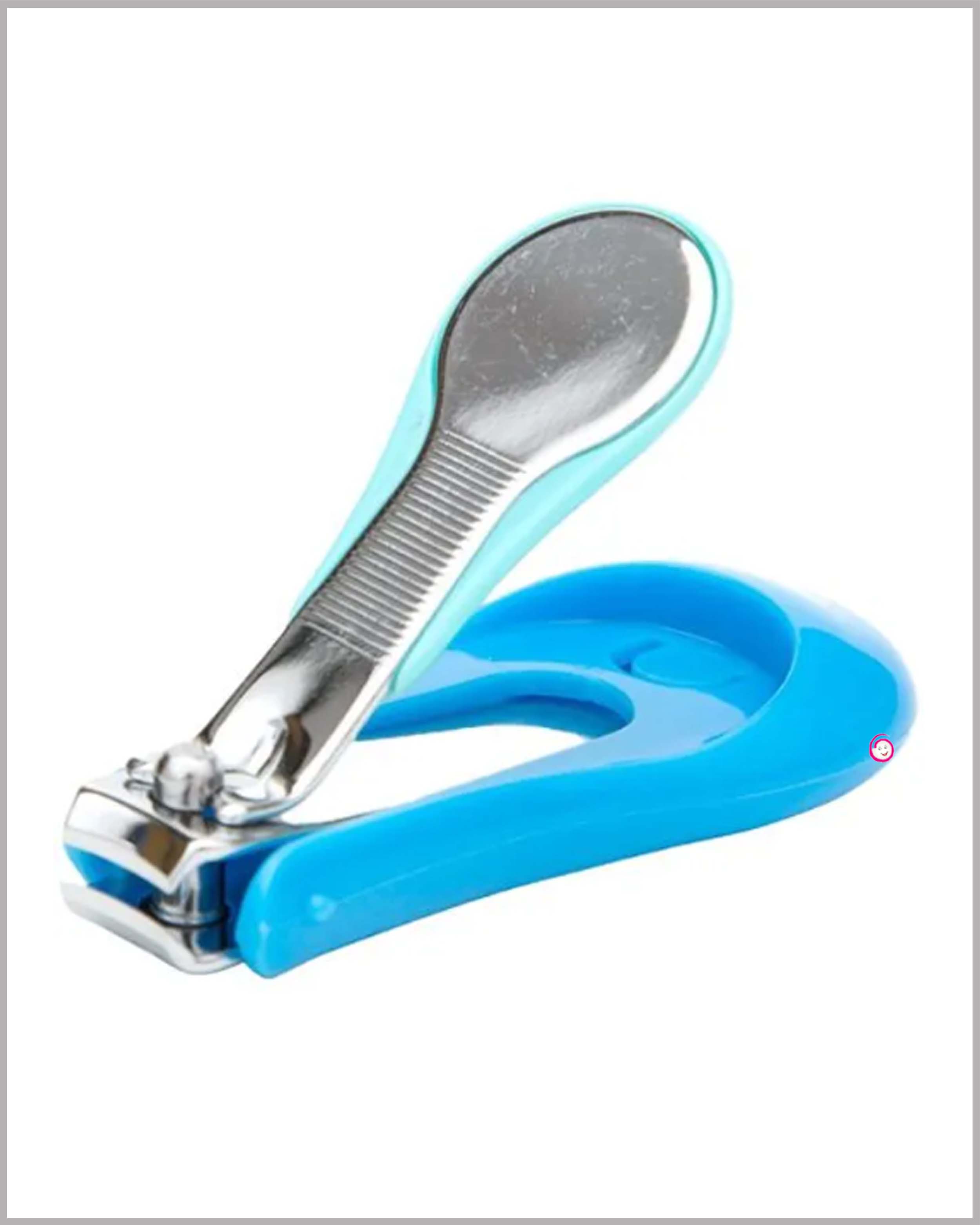 Mee Mee Nail Clipper With Skin Guard - Blue
