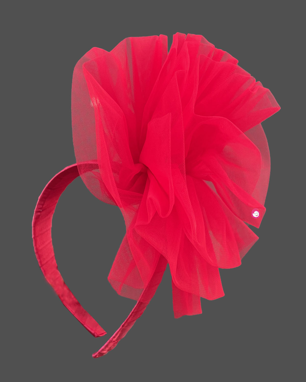 Girls ruffled with Party frock - Red