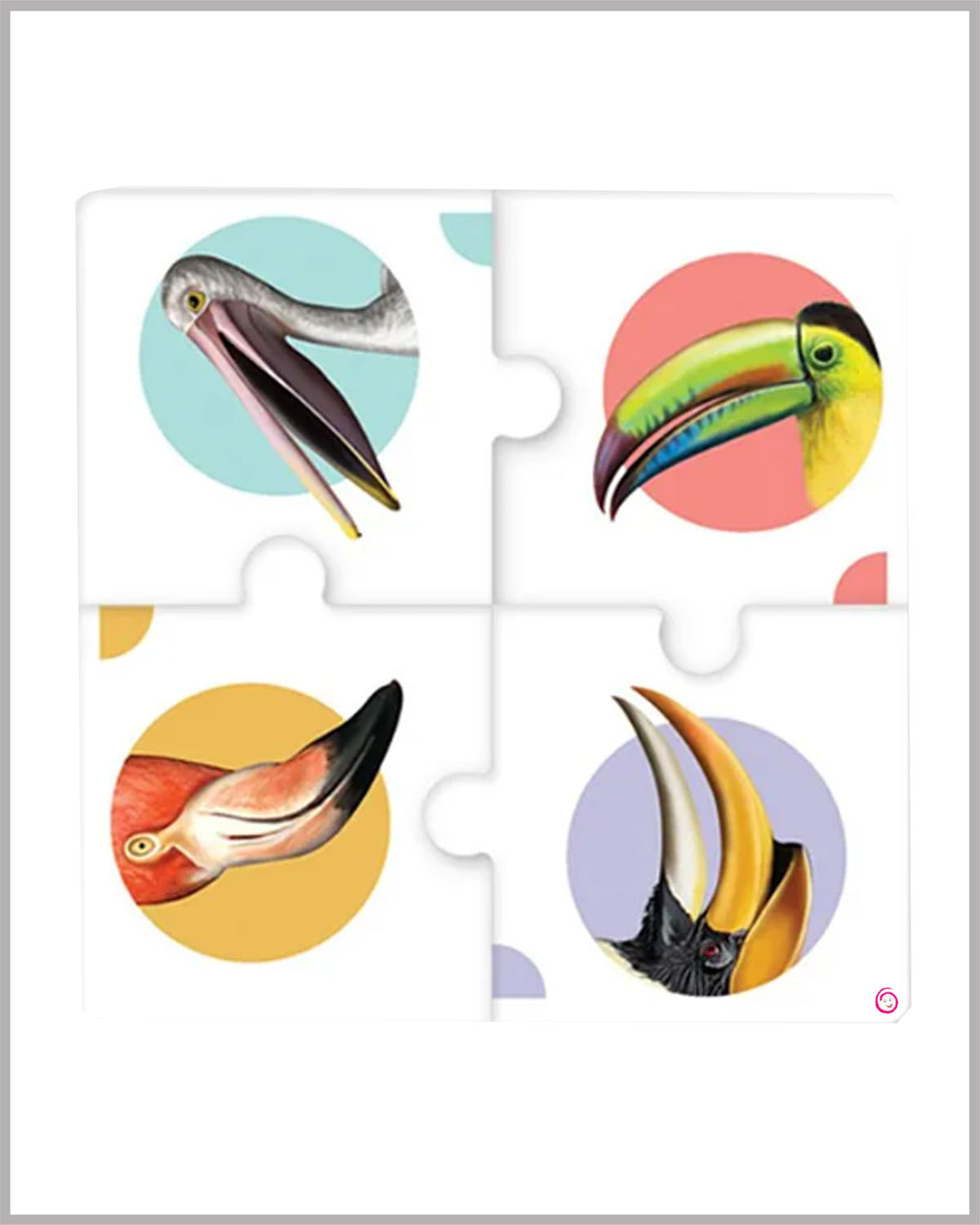 Toy kraftt Bird Watch Educational Puzzle Game - 5Y+