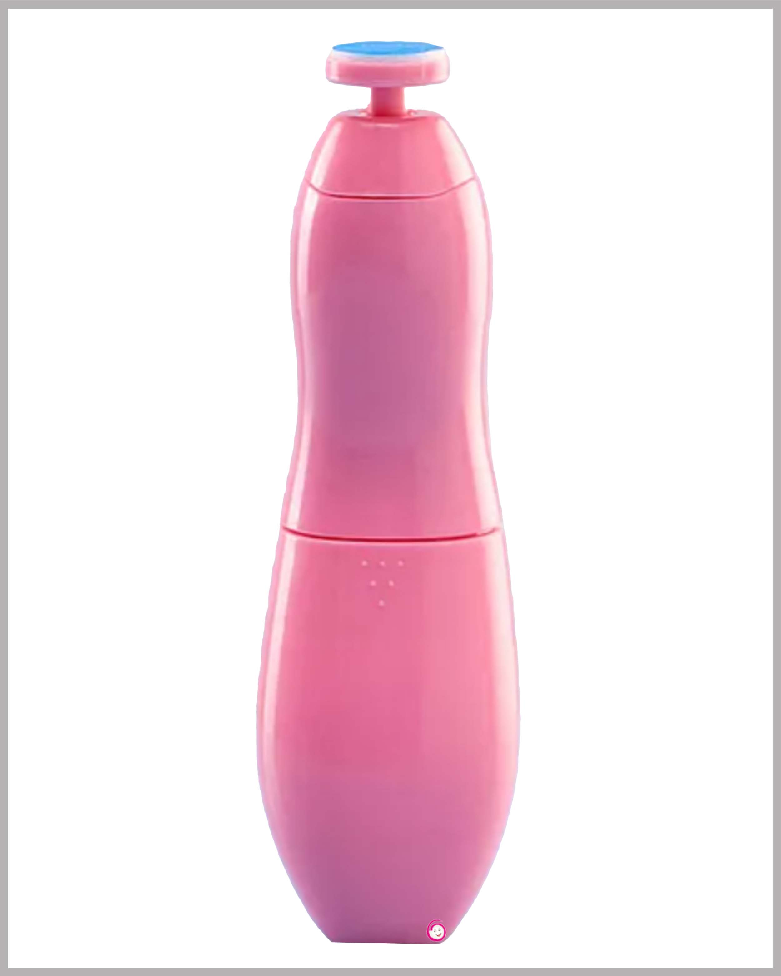 Baby Electric Nail Trimmer with 6 attachment and Led Light - Pink
