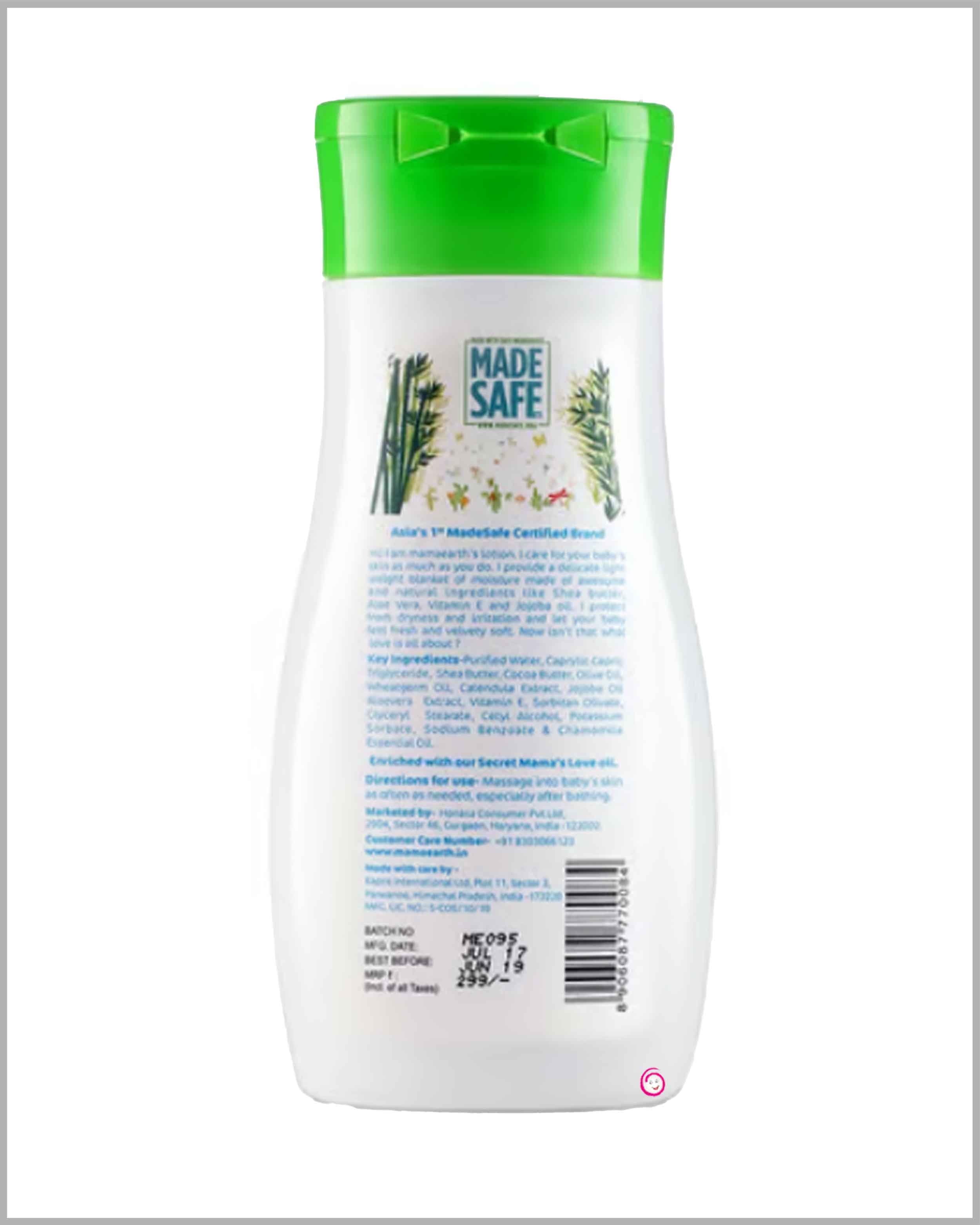 Mamaearth moisturizing daily lotion - 200ml