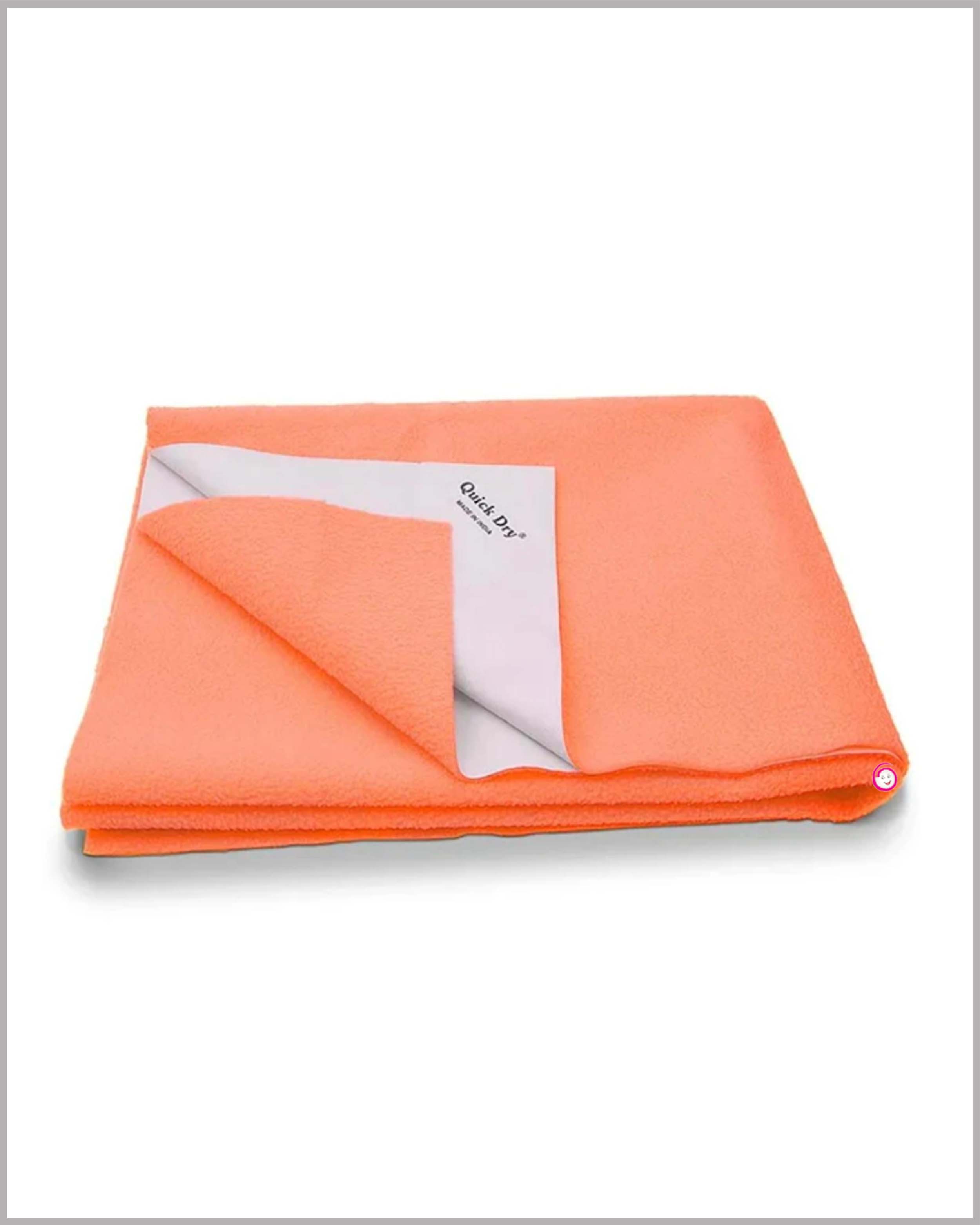 Quick Dry Sheet for Baby Bed Protector Waterproof Dry Sheet Reusable - Melan (Medium)