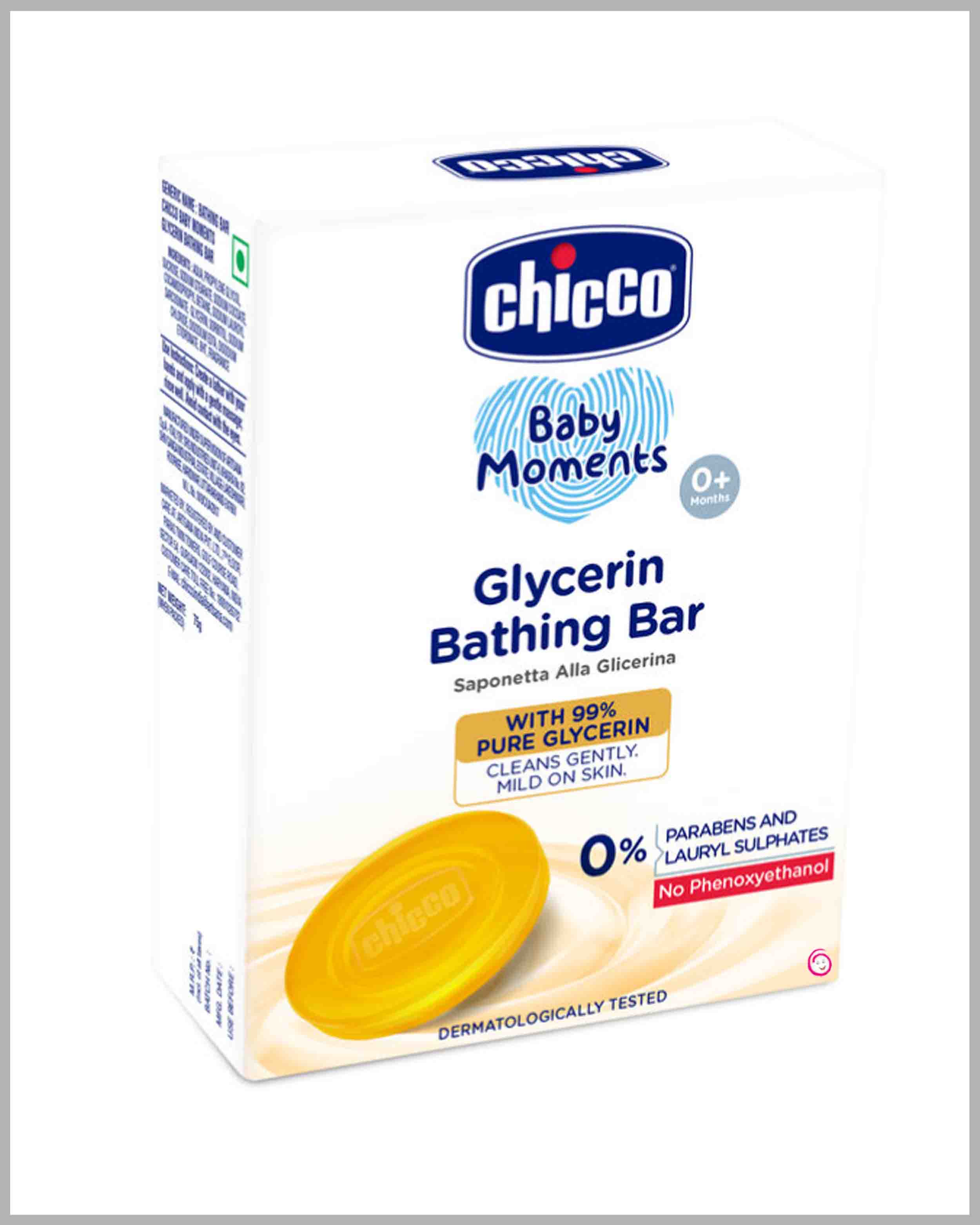 Chicco Baby Moments Glycerin Bathing Bar 75g