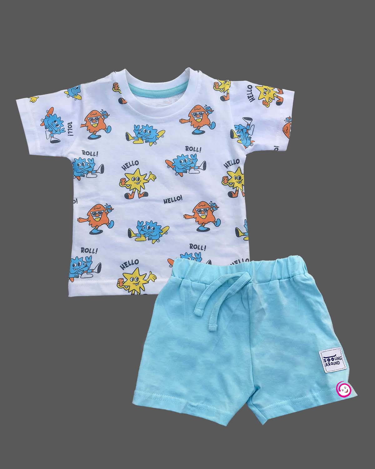 t-shirt and shorts sets