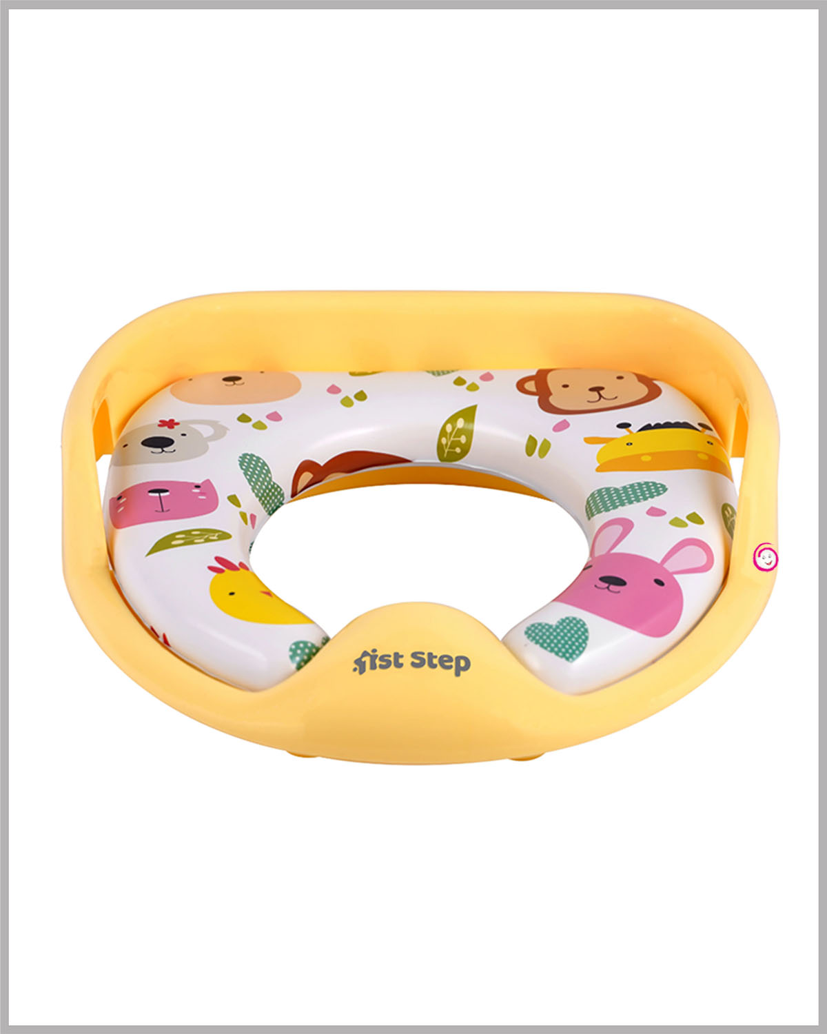 Baby Western Cushioned Potty Seat With Handles Potty Seat - Yellow