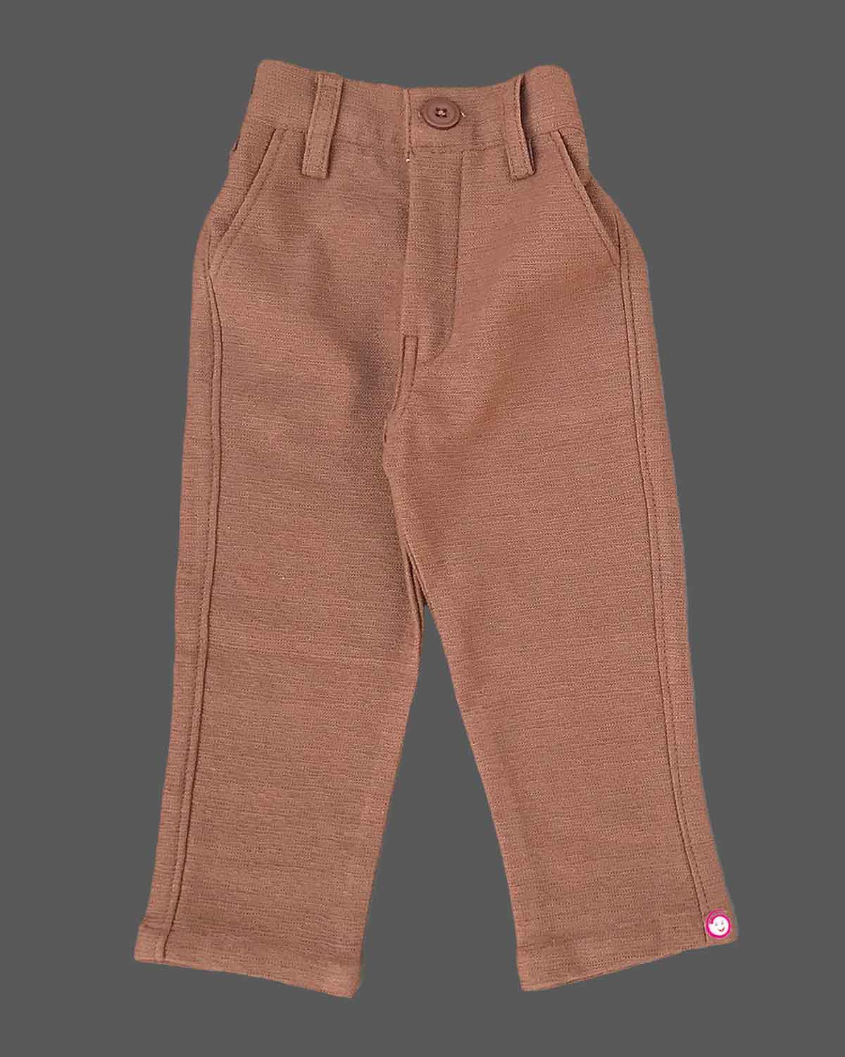 Boy full sleeve with waistcoat set - Brown