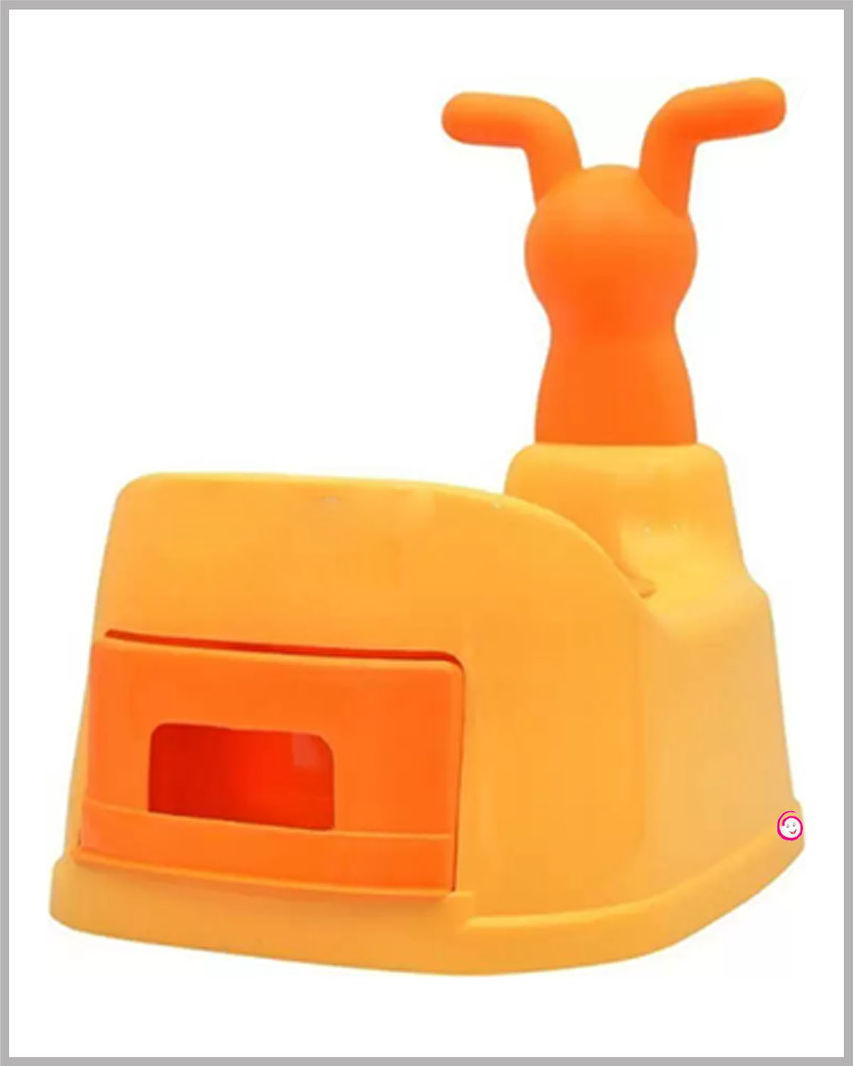 Kids Potty Toilet Chair With Closing Lid - Orange