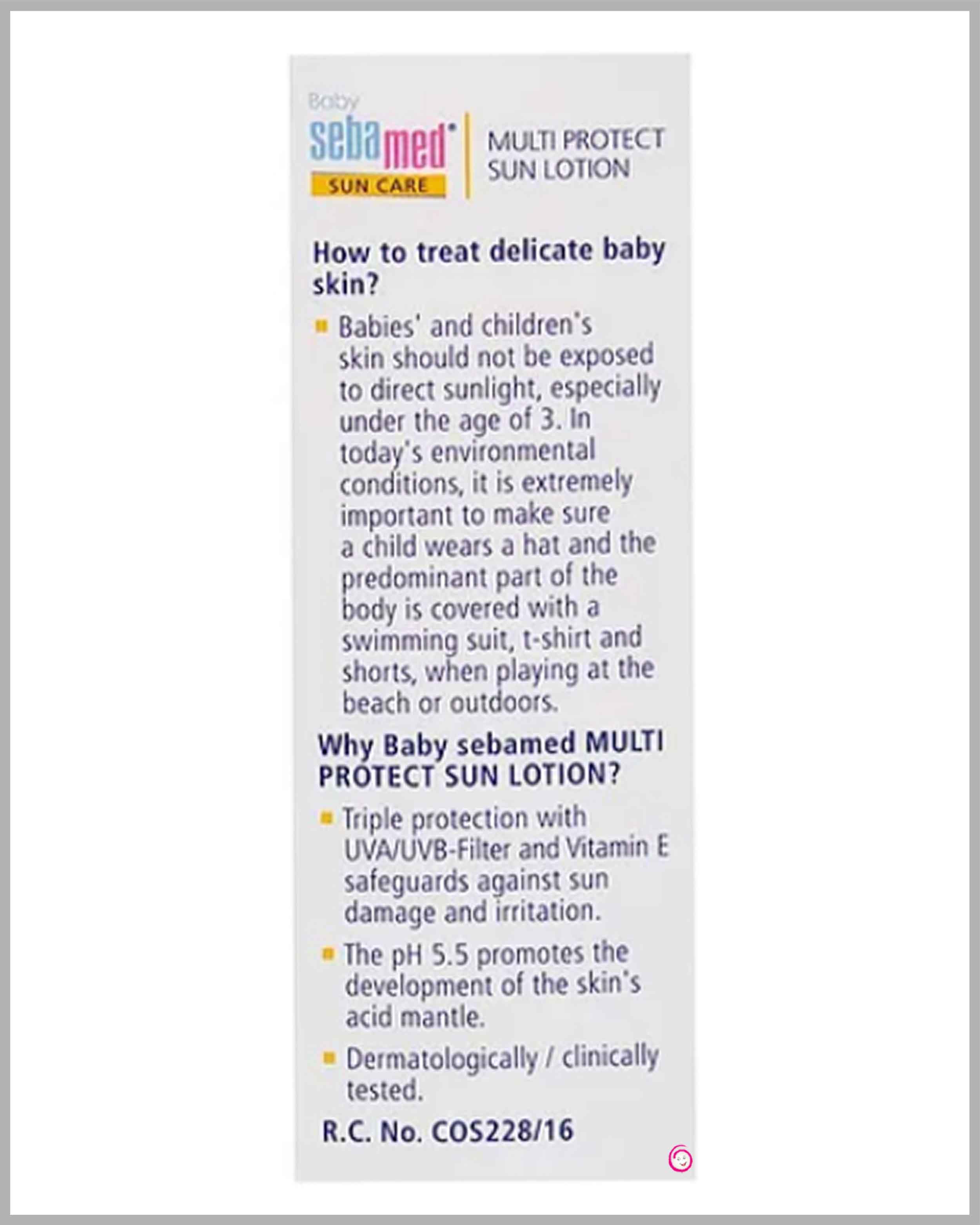 Sebamed Baby Sun Lotion 200ml