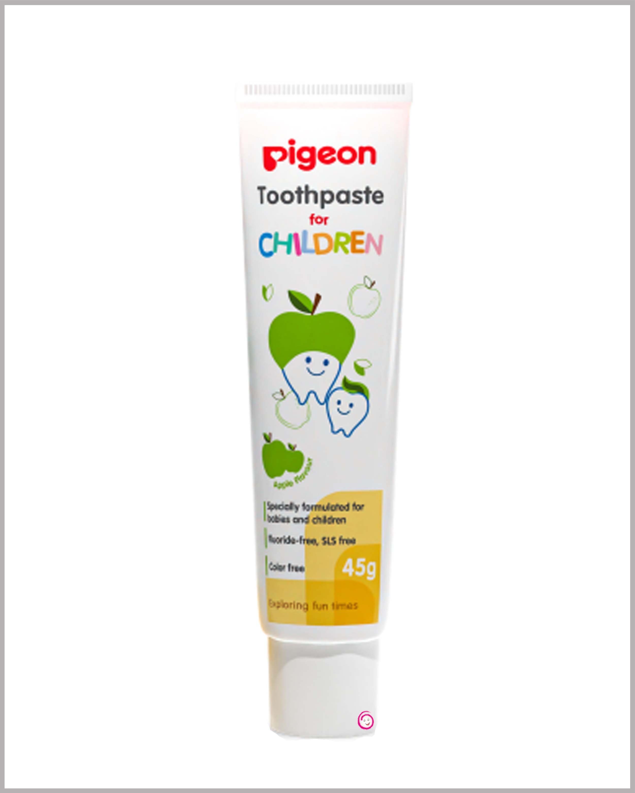 Pigeon Green Apple Flavored Toothpaste - 45g