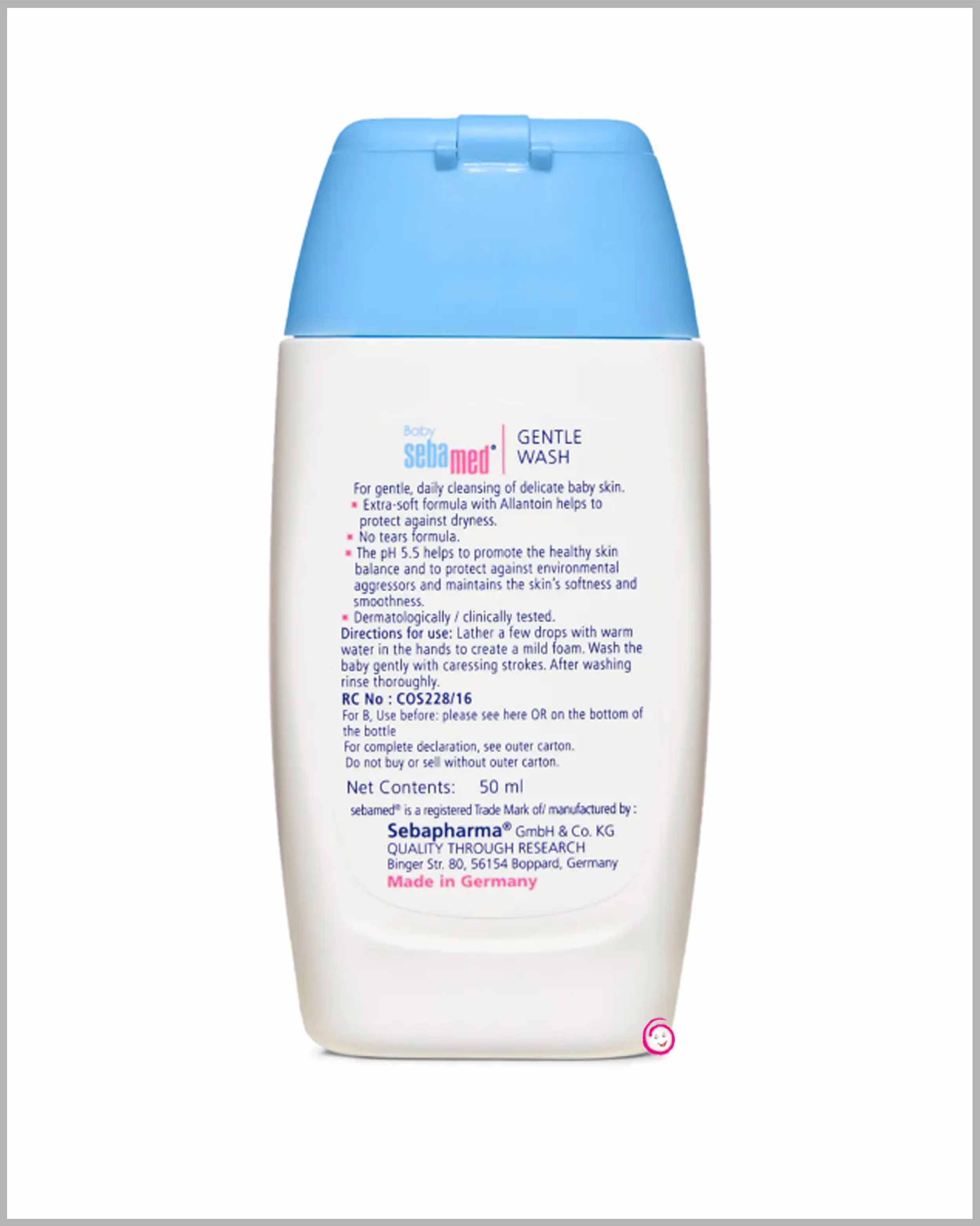 Sebamed 50ml gentle wash