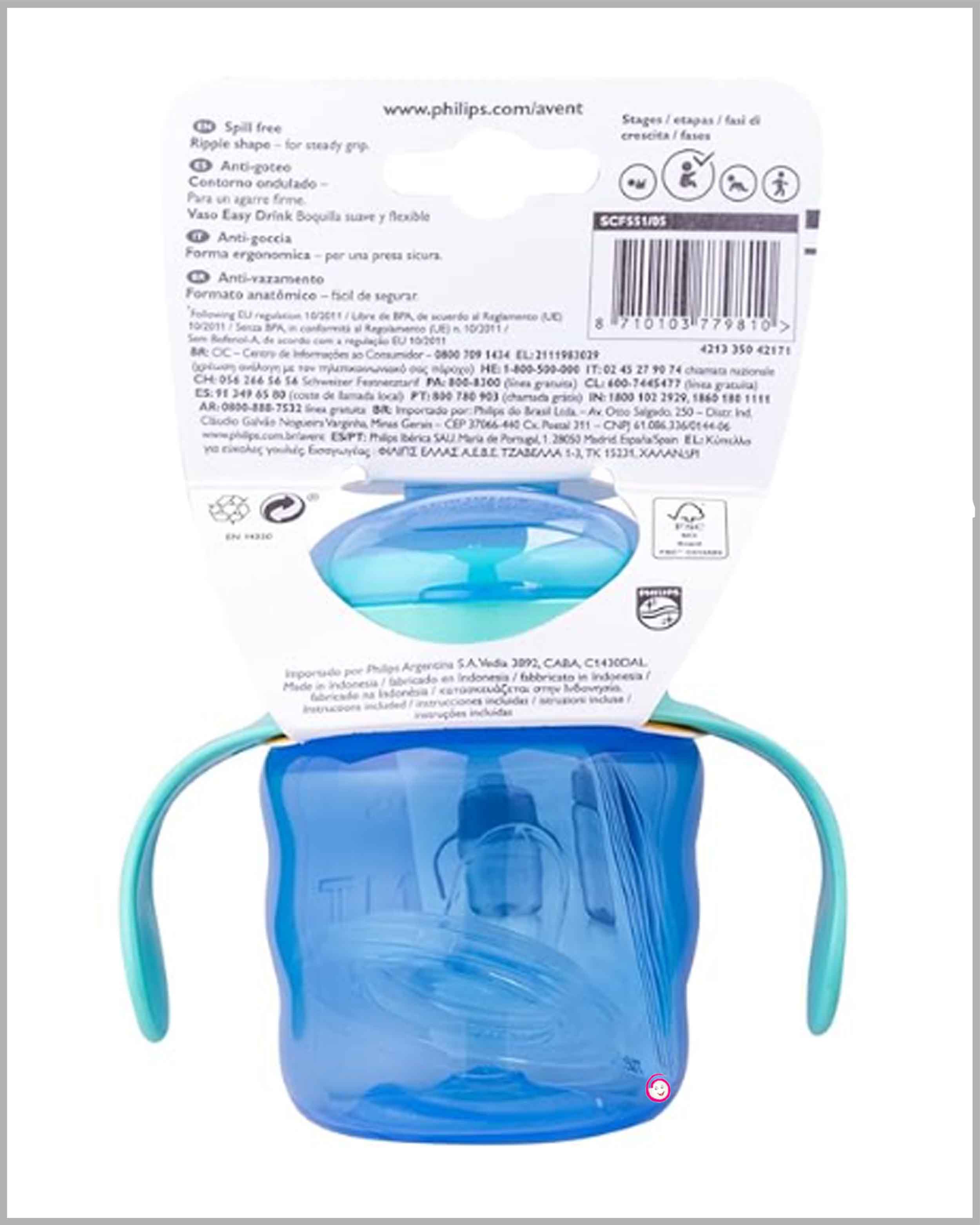 Avent Classic Sipper Cup 200ml(6M+) - Blue