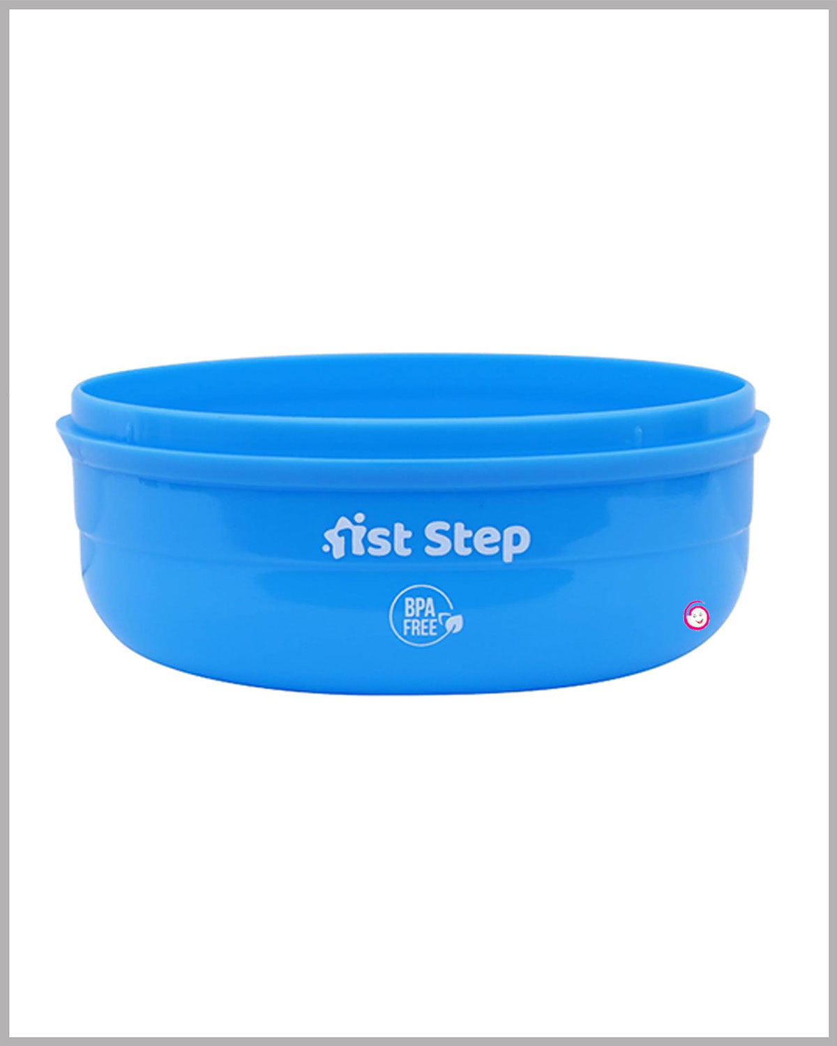 1st Step Powder Box With Refillable Powder Puff - Blue
