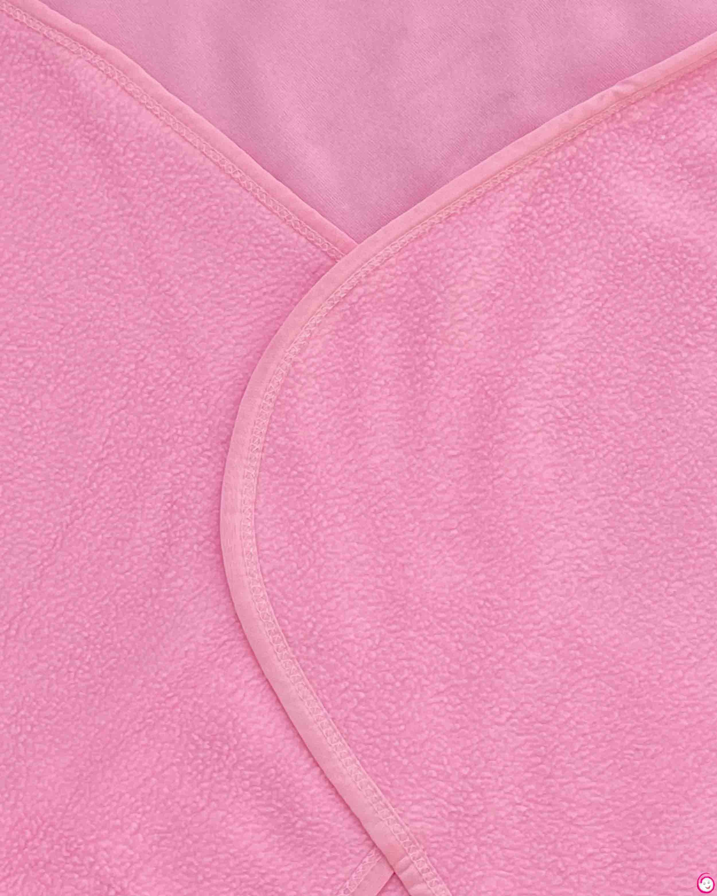 Kids Brid Printed Hooded Towel - Pink