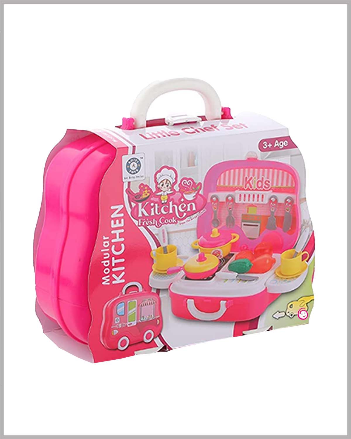 Aditi Toys Plastic Luxury Kitchen Set - 3Y+