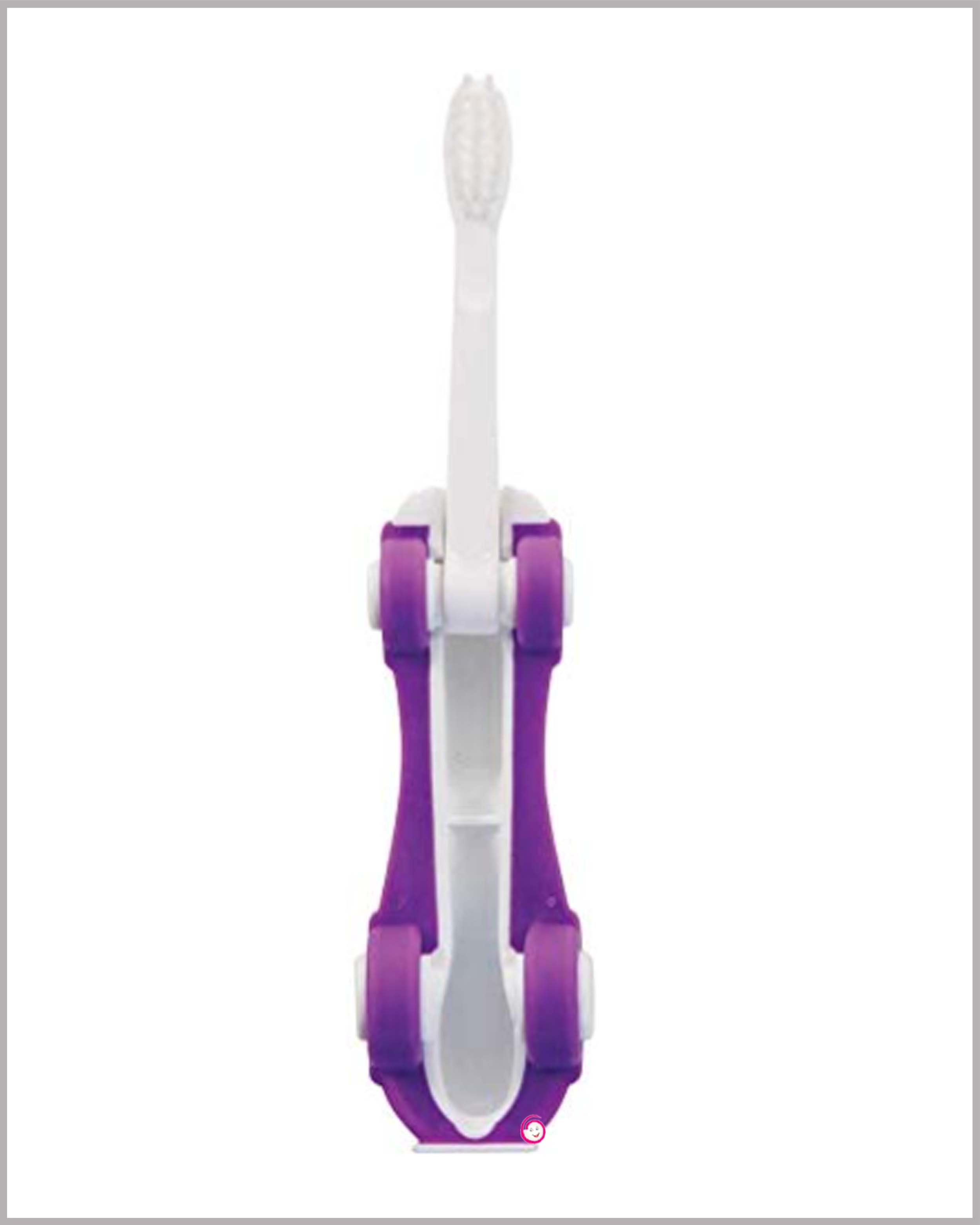 Mee Mee Kids Foldable Toothbrush - Purple