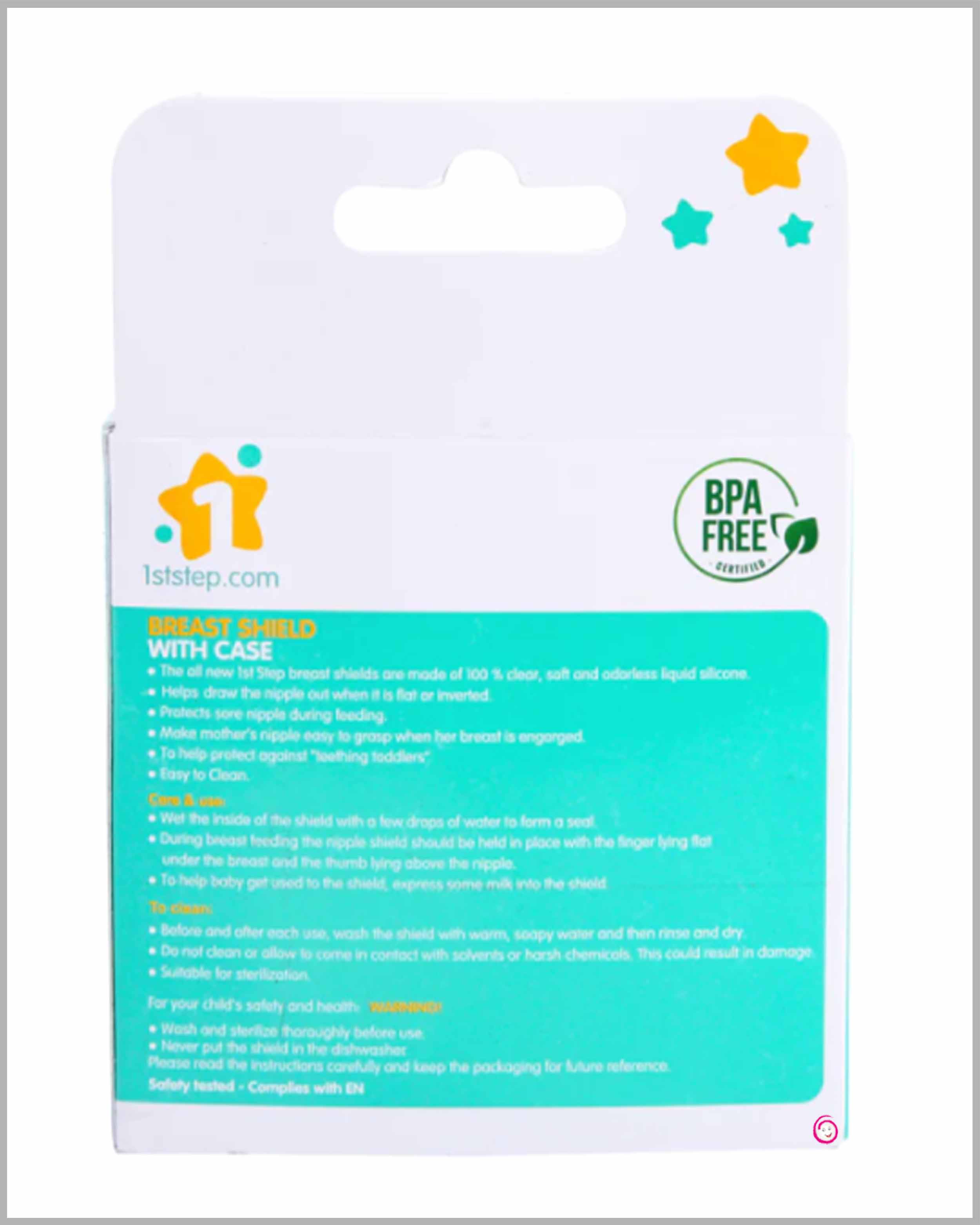 1st Step Silicone Breast Shield with Case