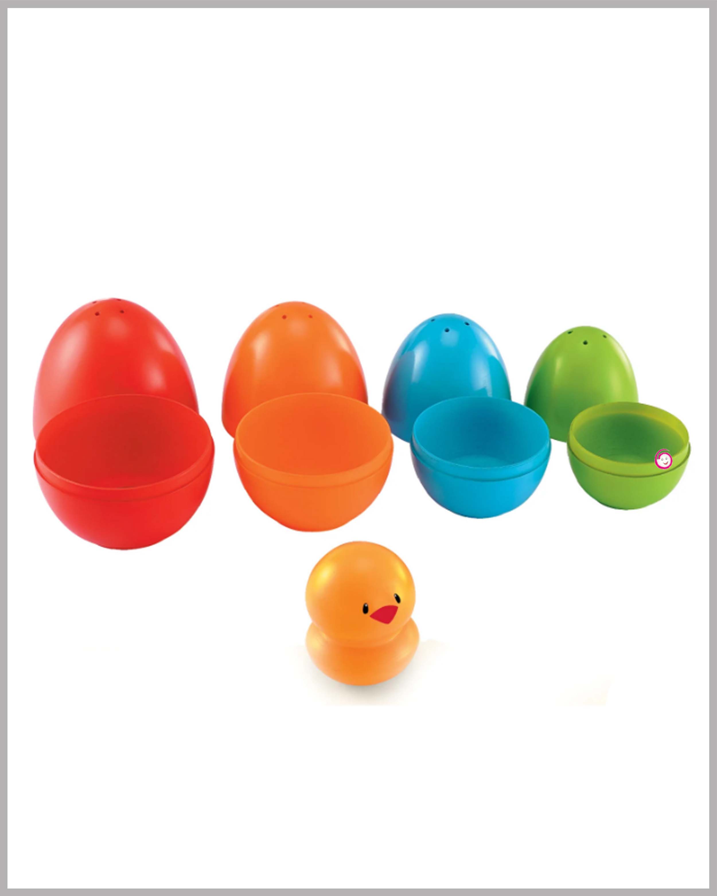 Funskool Plastic Eggs Nesting Toy With A Chick